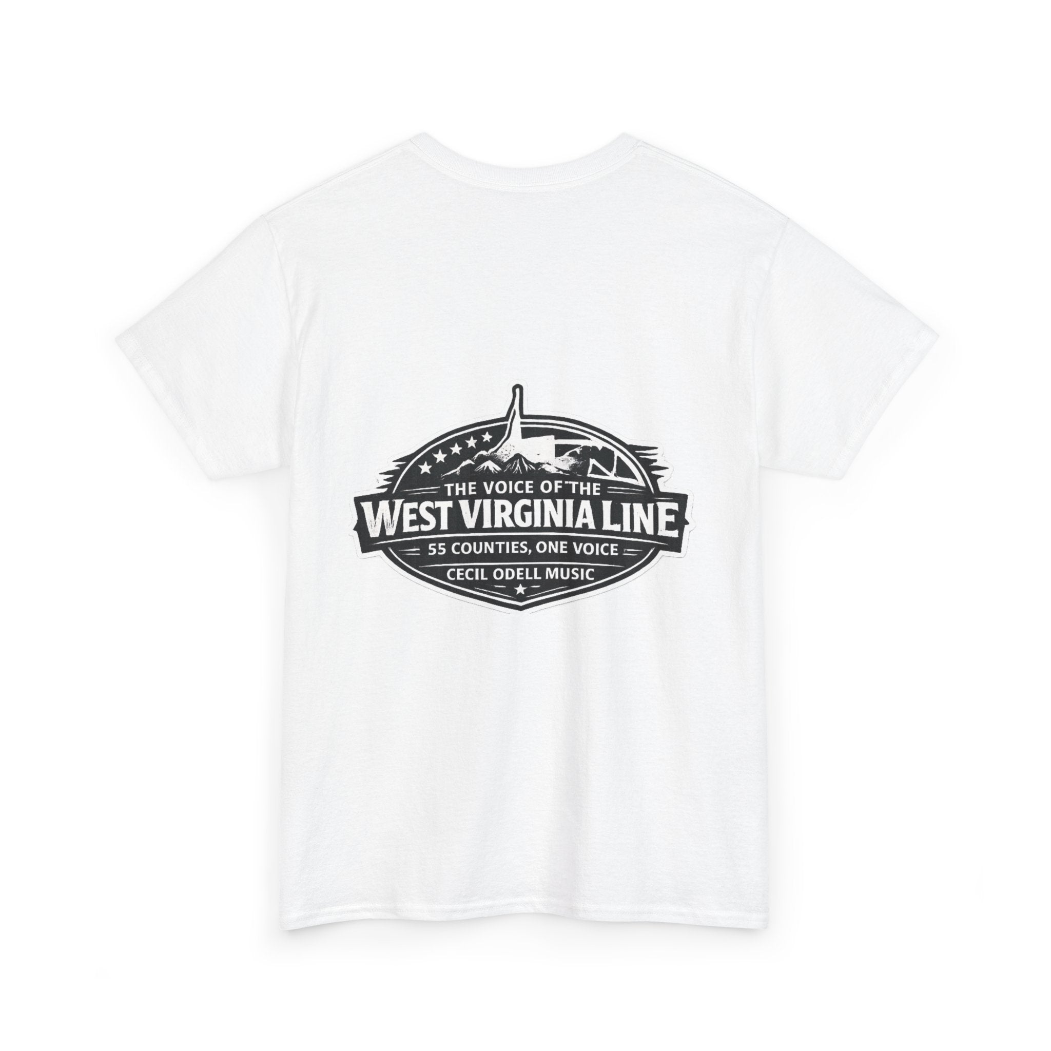 West Virginia Line Tee: 'The Voice of the West Virginia Line' Graphic T-Shirt