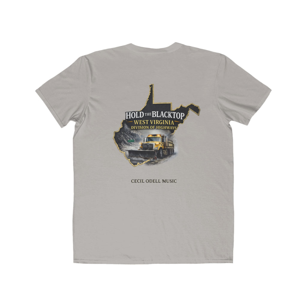 West Virginia Map T‑Shirt: "Hold the Blacktop" Vintage Truck Graphic Tee