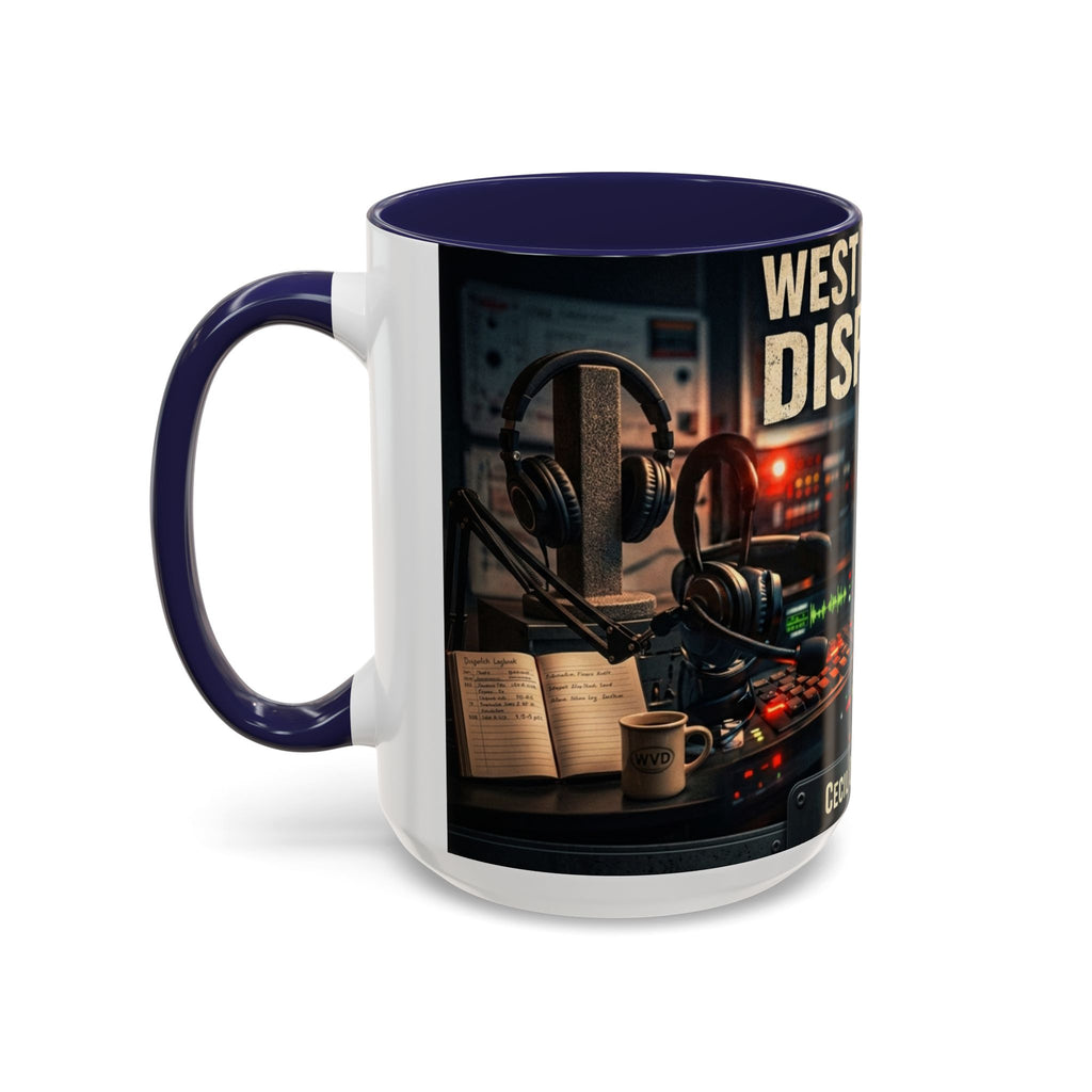 West Virginia Dispatch Accent Coffee Mug: Emergency Dispatch Radio Operator Gift (11/15oz)
