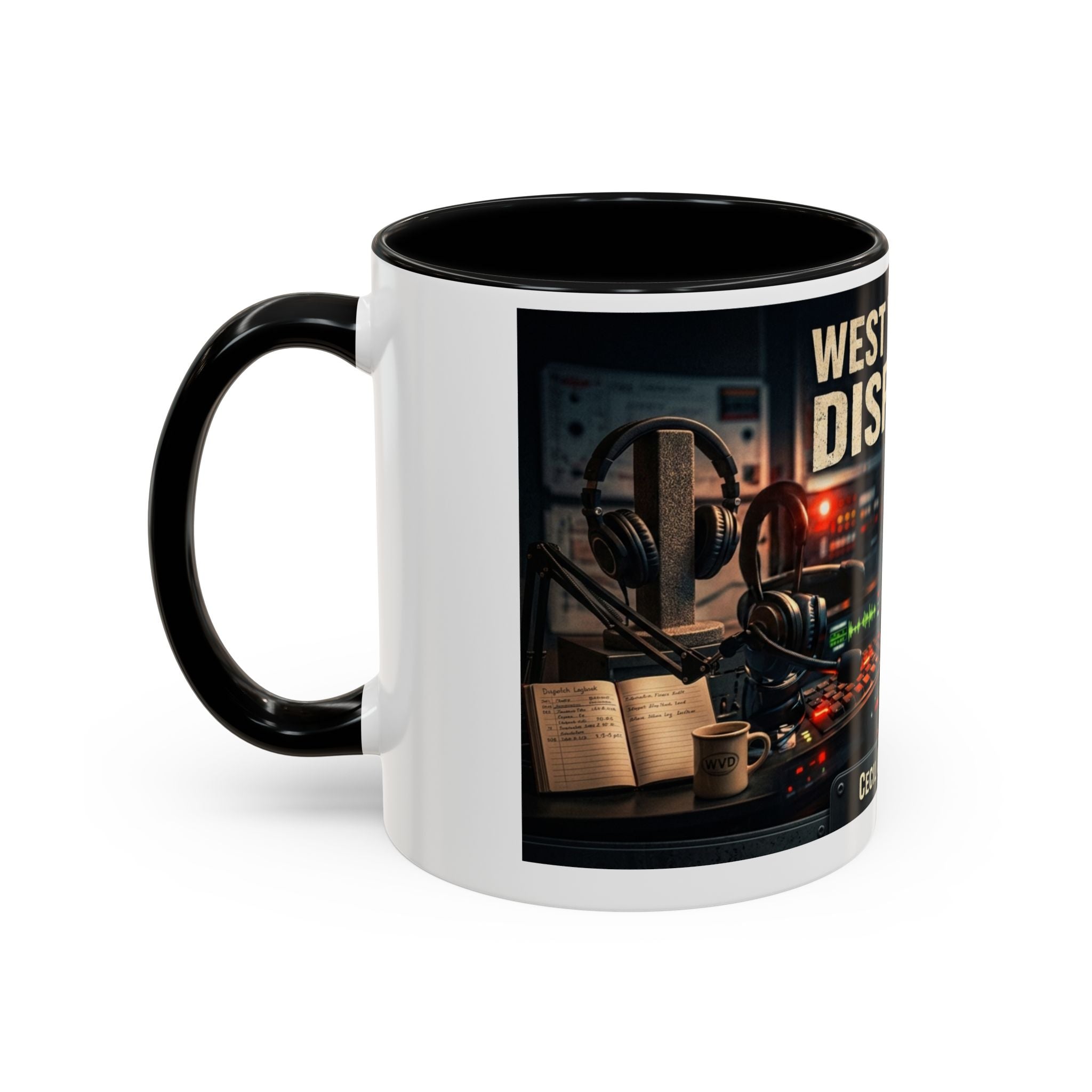 West Virginia Dispatch Accent Coffee Mug: Emergency Dispatch Radio Operator Gift (11/15oz)