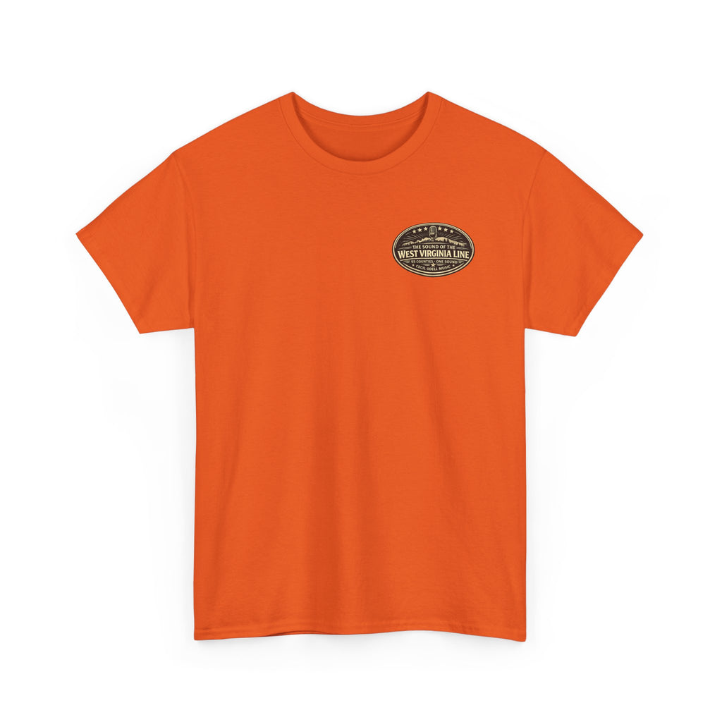 West Virginia Field Lights T-Shirt: Construction Night Shift Tee