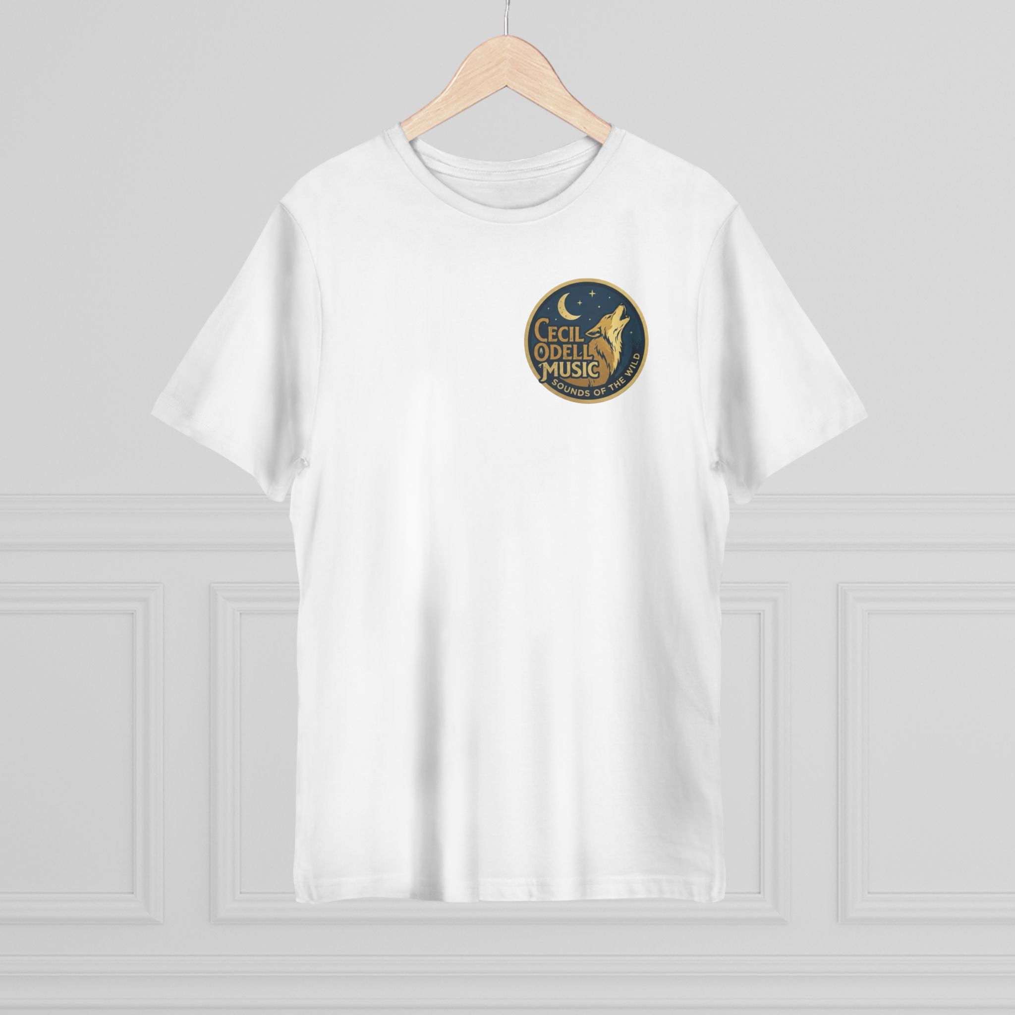 Mountain Made T-Shirt: 'Cecil Odell Music' Scenic Back Print