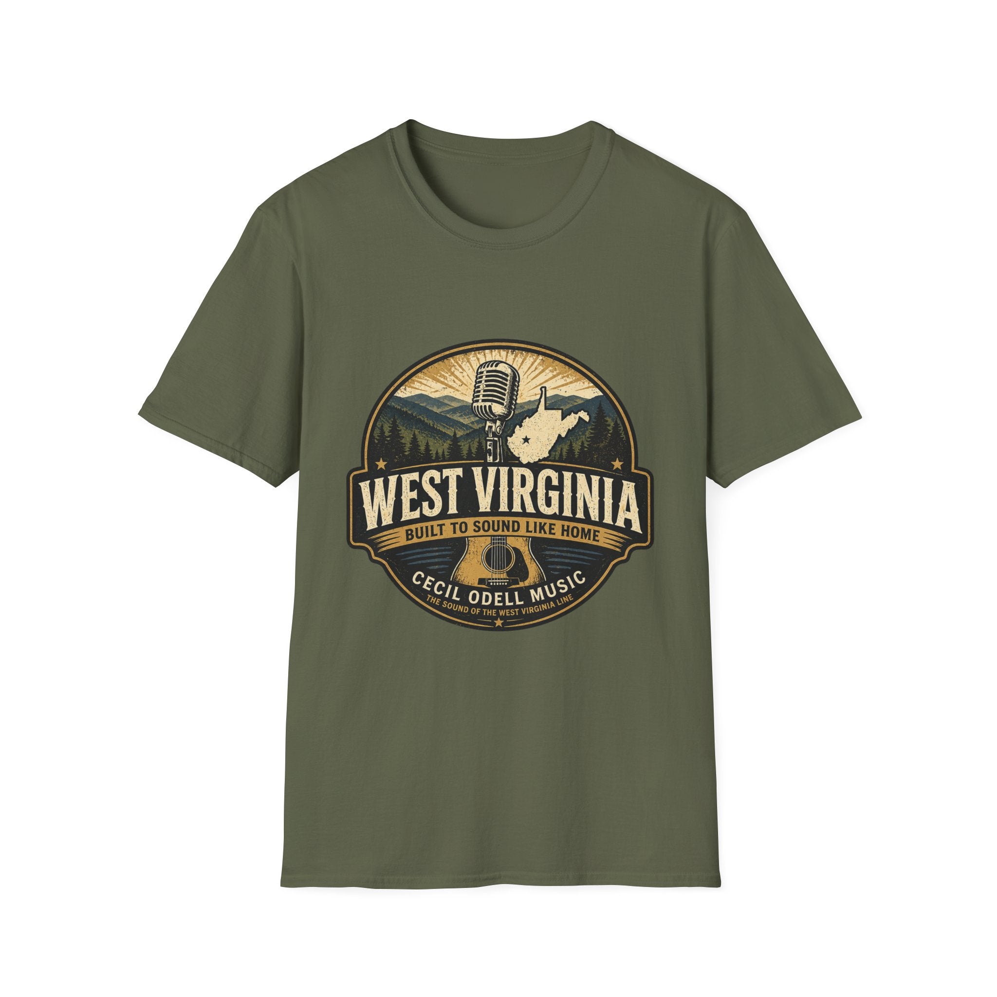 Grandma's Farm T-Shirt: West Union West Virginia Rustic Country Tee