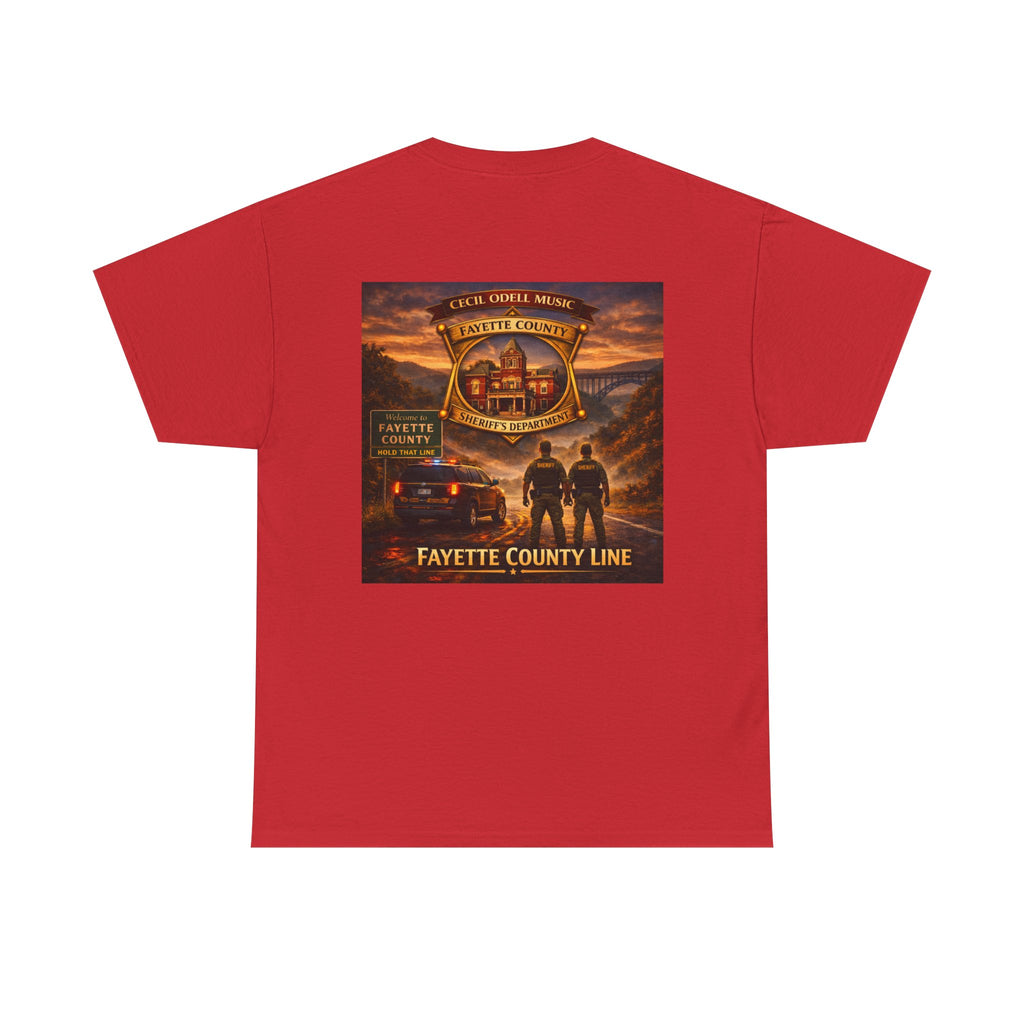 T-Shirt: Fayette County Line Album Art Tee