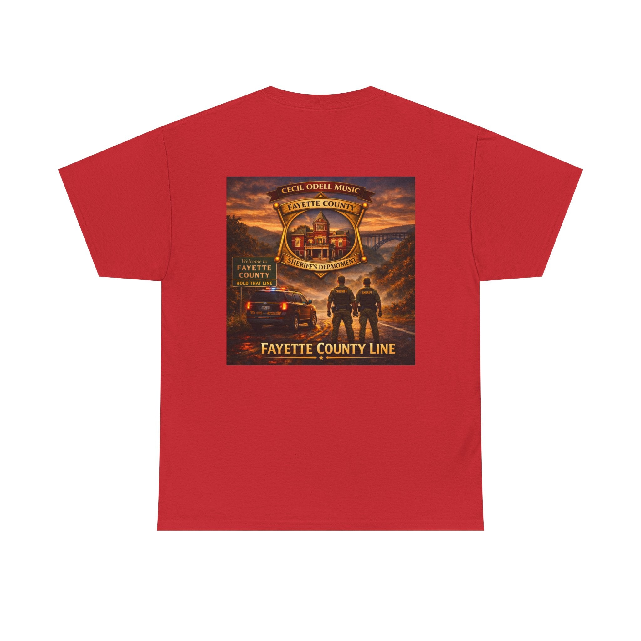 T-Shirt: Fayette County Line Album Art Tee