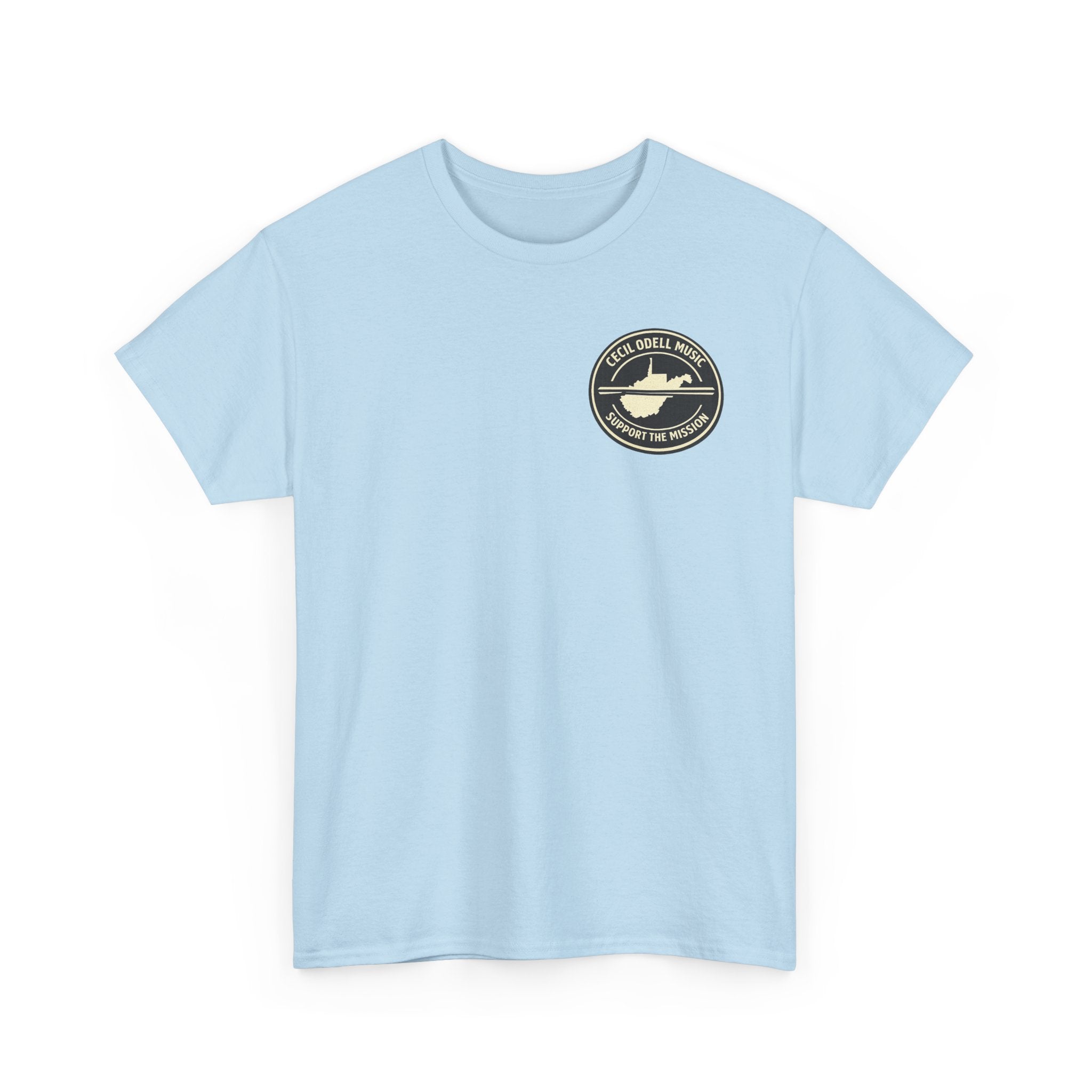 Cecil Odell Music Support the Mission T-Shirt