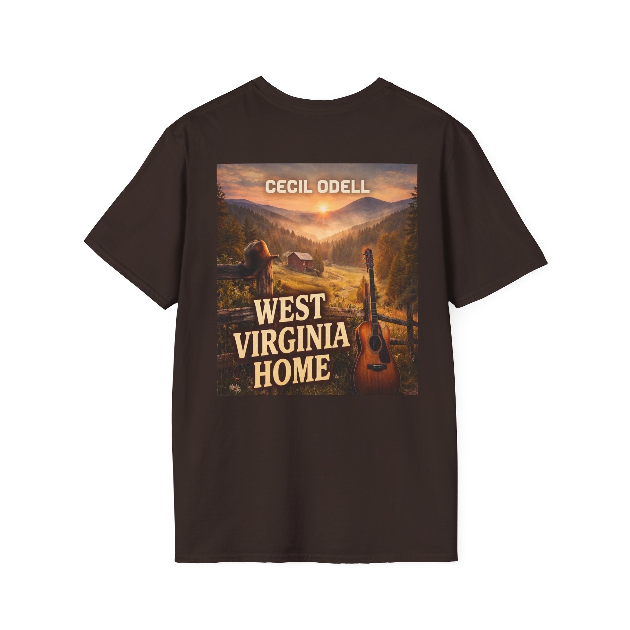 Mountain Made T-Shirt: Scenic Campfire Graphic Tee