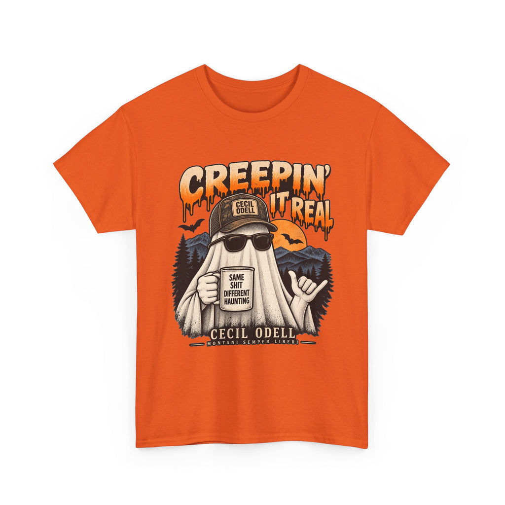 Creepin' It Real Halloween Tee | Cecil Odell