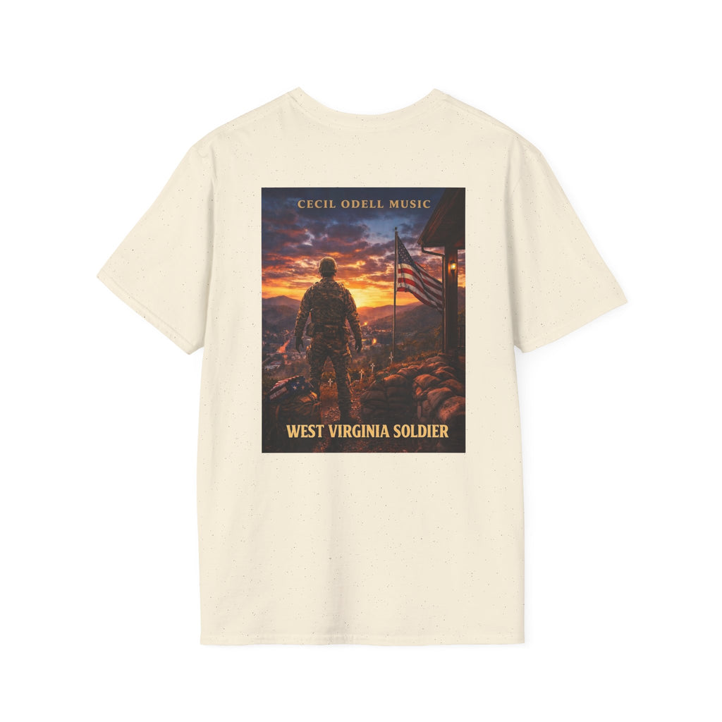 West Virginia Soldier T-Shirt: Patriotic Veteran Tribute Tee