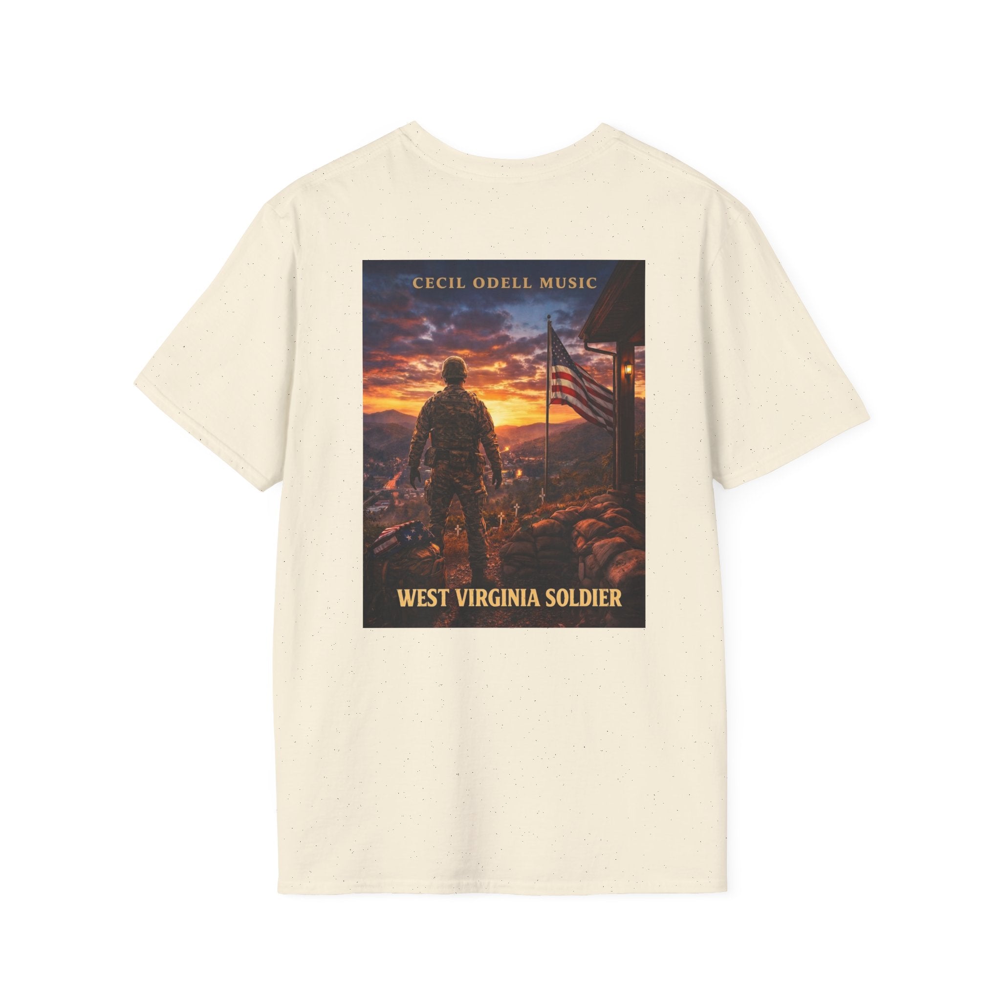 West Virginia Soldier T-Shirt: Patriotic Veteran Tribute Tee