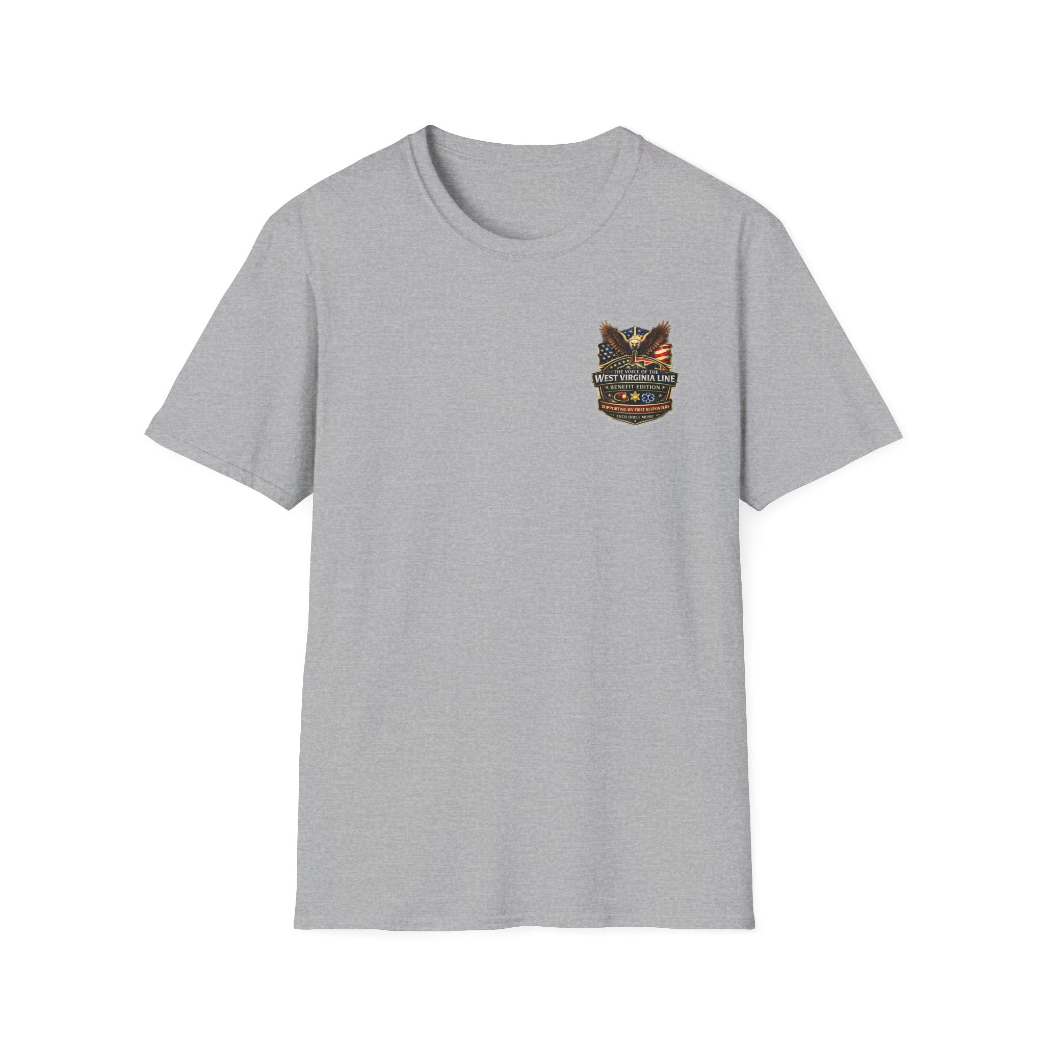 Mountain Made T-Shirt: Scenic Campfire Graphic Tee