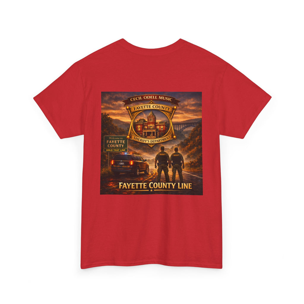 T-Shirt: Fayette County Line Album Art Tee