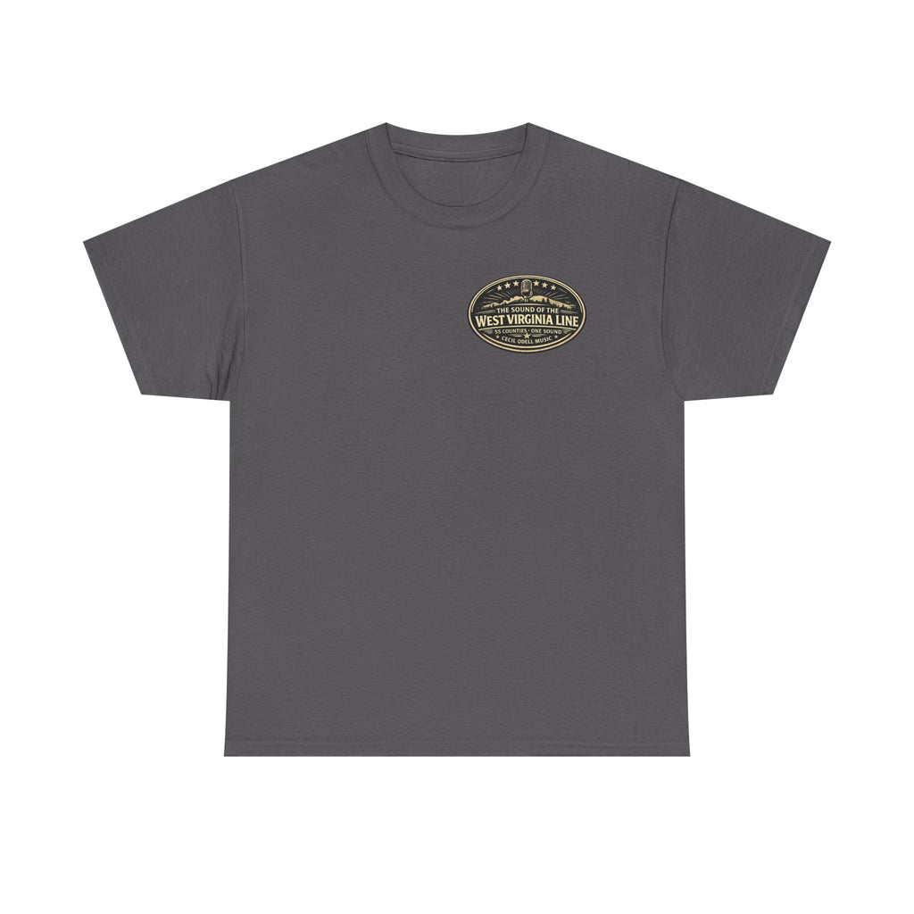 Oak Hill Police Line T-Shirt: 'Oak Hill Police Line' Graphic Tee (Cecil Odell Music)