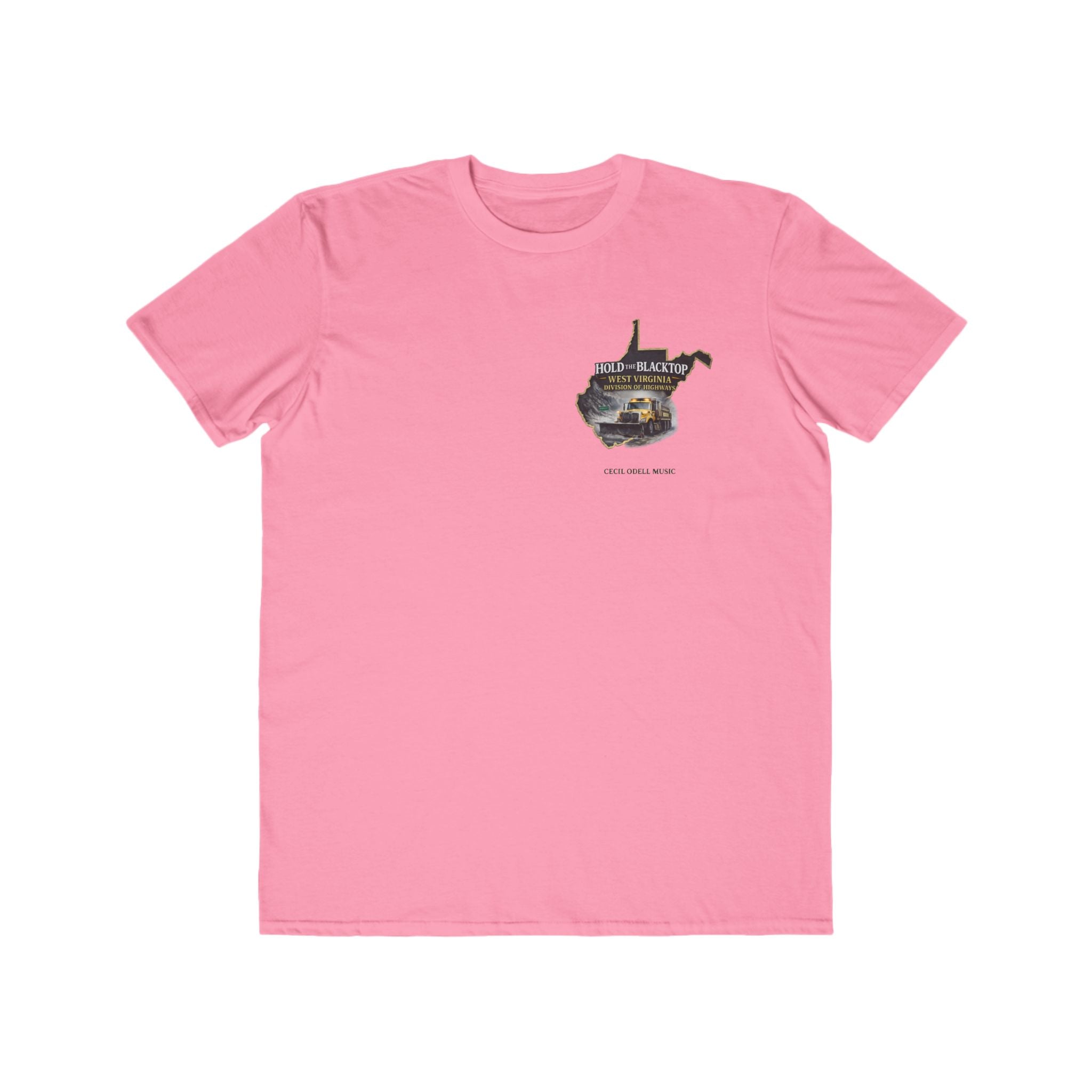 West Virginia Map T‑Shirt: "Hold the Blacktop" Vintage Truck Graphic Tee