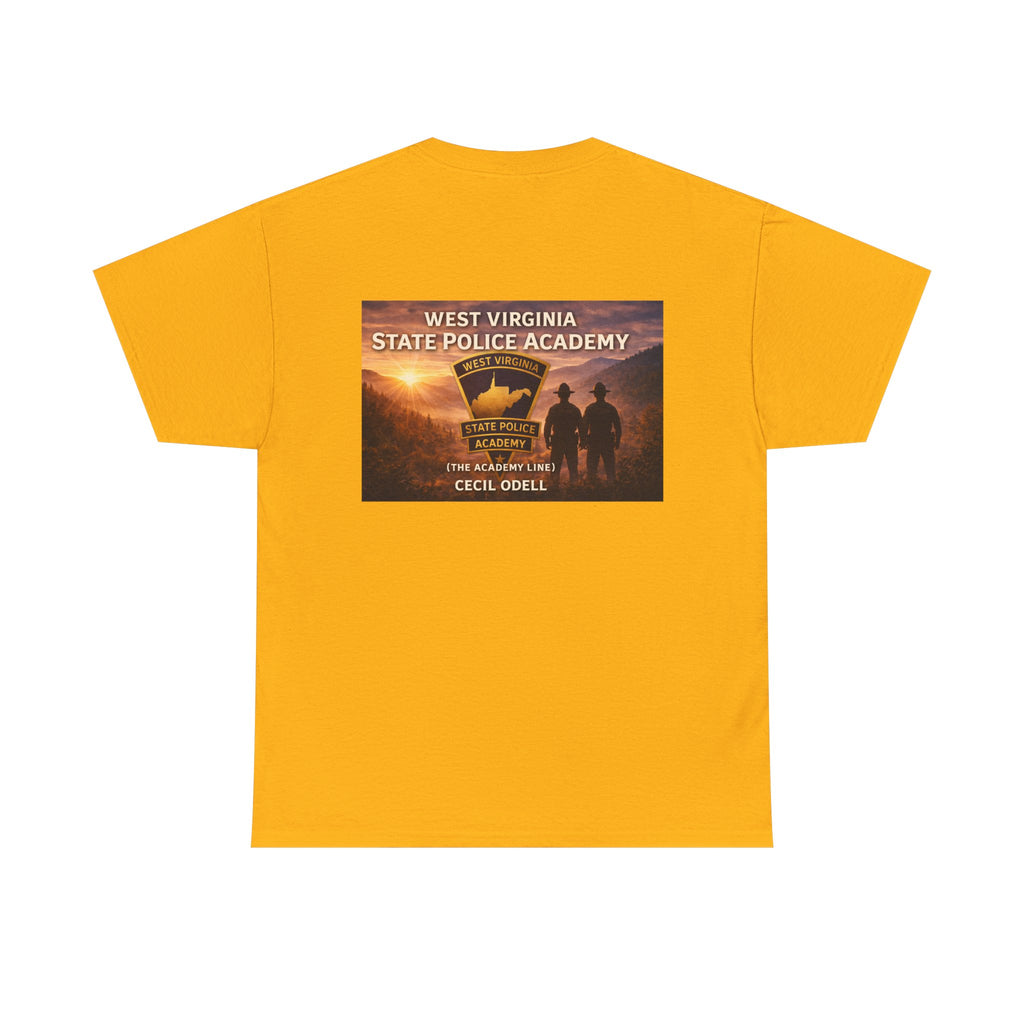 State Police Academy T-Shirt - West Virginia Honor Badge Design