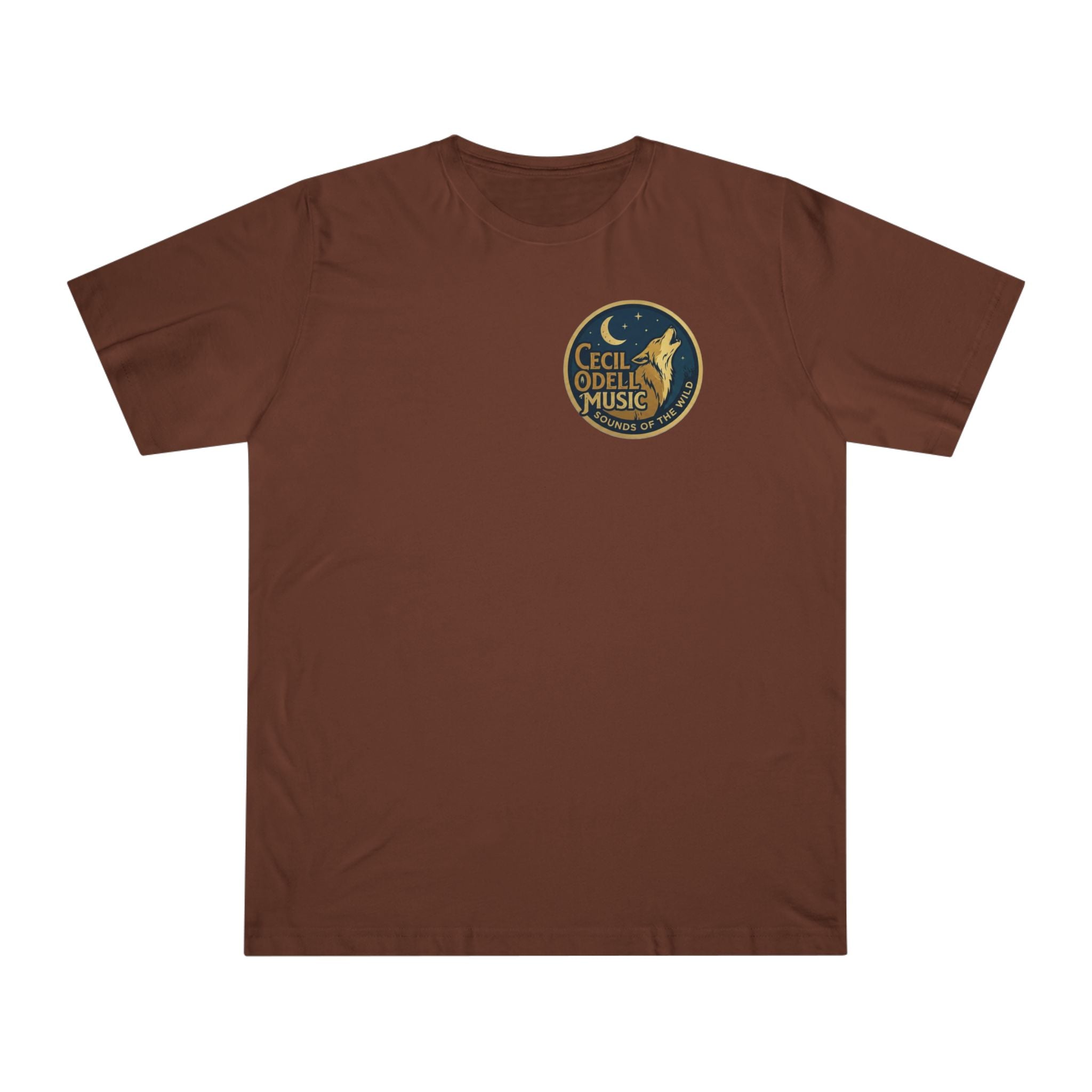 Mountain Made T-Shirt: 'Cecil Odell Music' Scenic Back Print