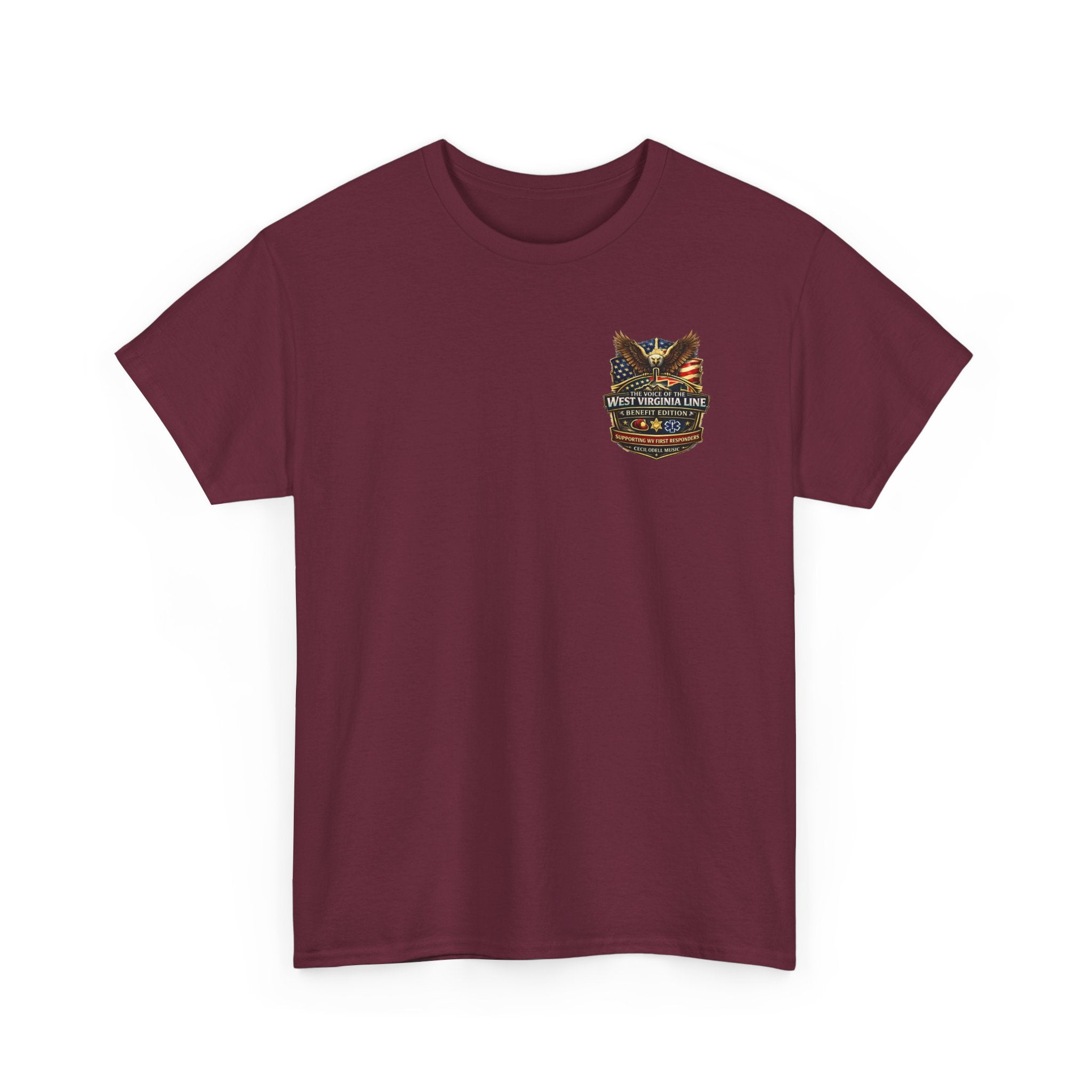 Firefighter T-Shirt: Rivesville Volunteer Fire Department “Hold That Line” Tribute Tee