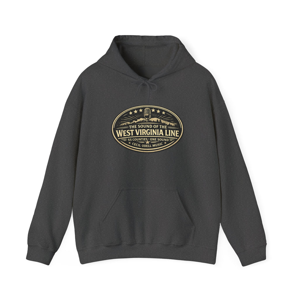 West Virginia Line Firetruck Hoodie: "The Sound of the West Virginia Line" Tribute Sweatshirt