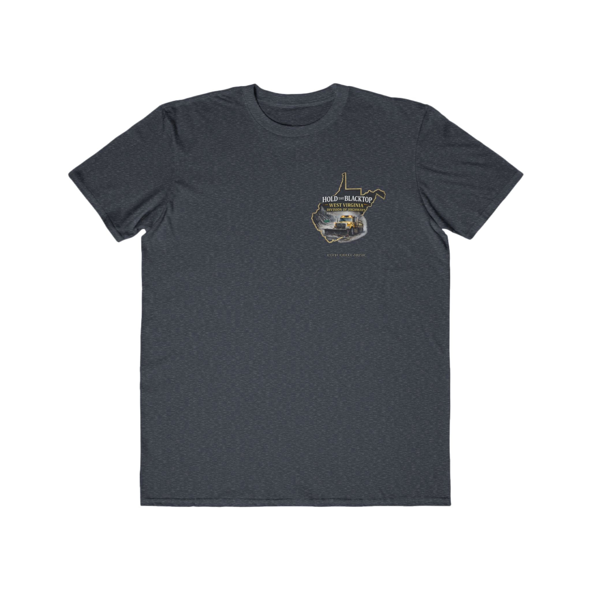 West Virginia Map T‑Shirt: "Hold the Blacktop" Vintage Truck Graphic Tee