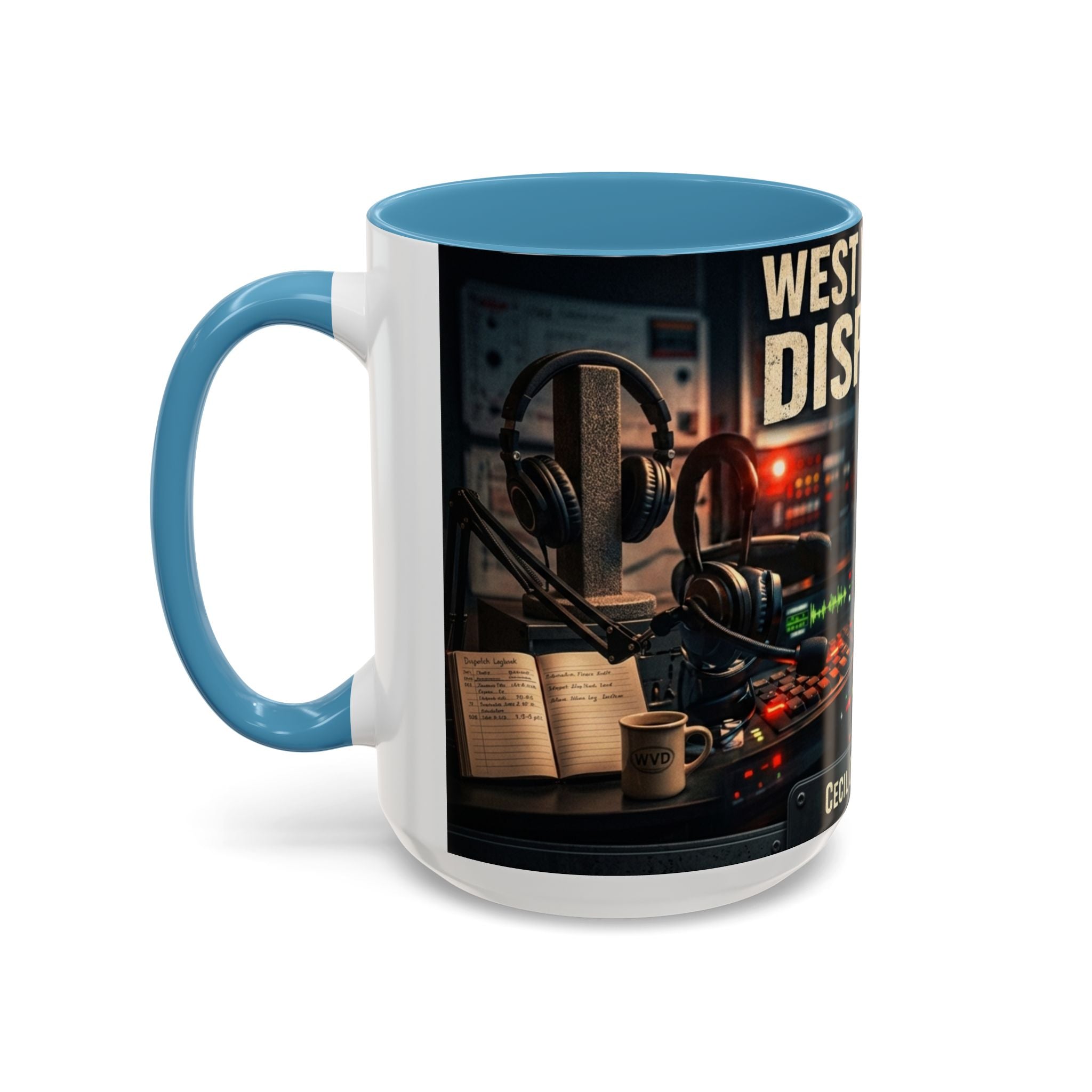 West Virginia Dispatch Accent Coffee Mug: Emergency Dispatch Radio Operator Gift (11/15oz)