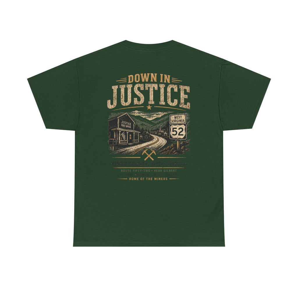 T-Shirt — "Down in Justice"