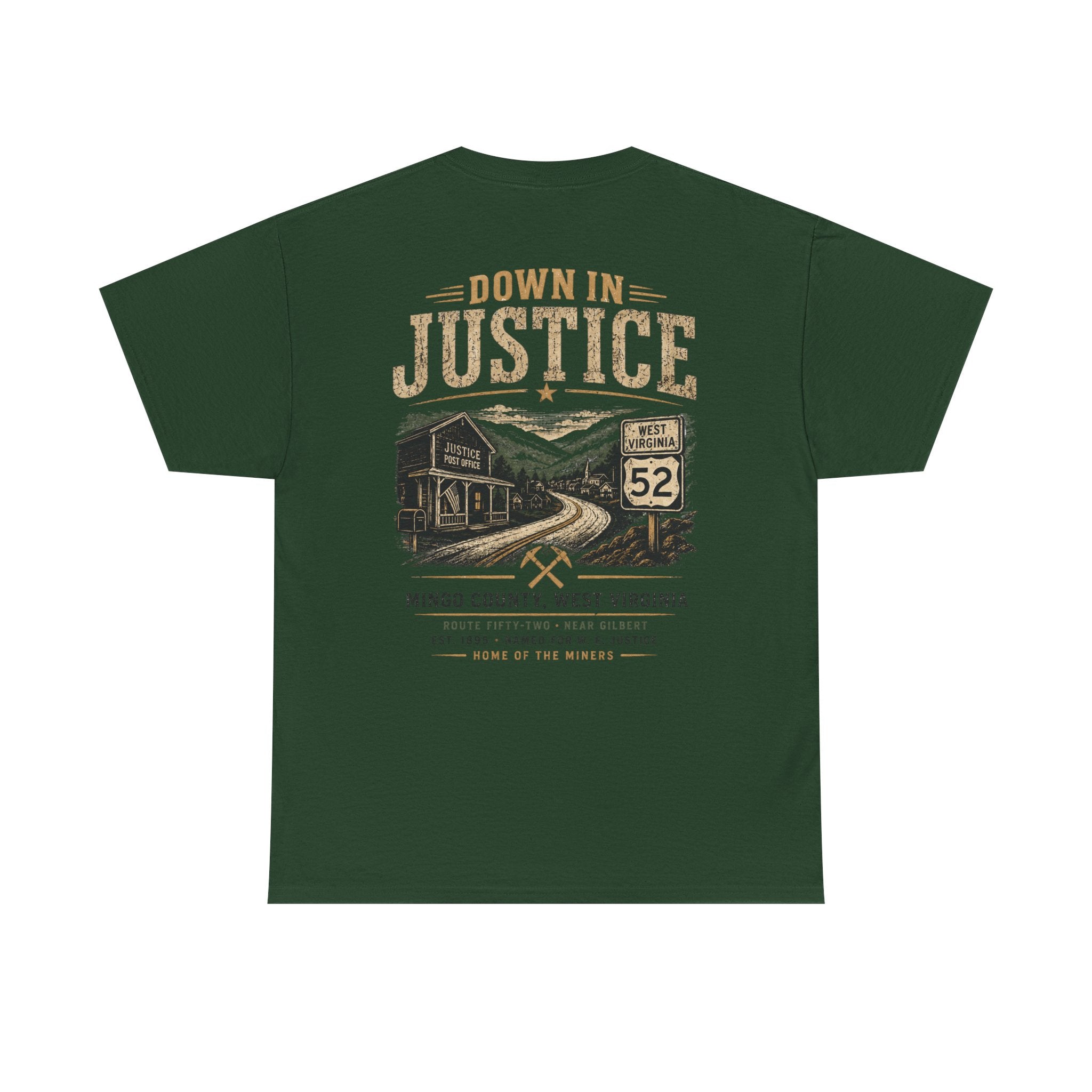 T-Shirt — "Down in Justice"