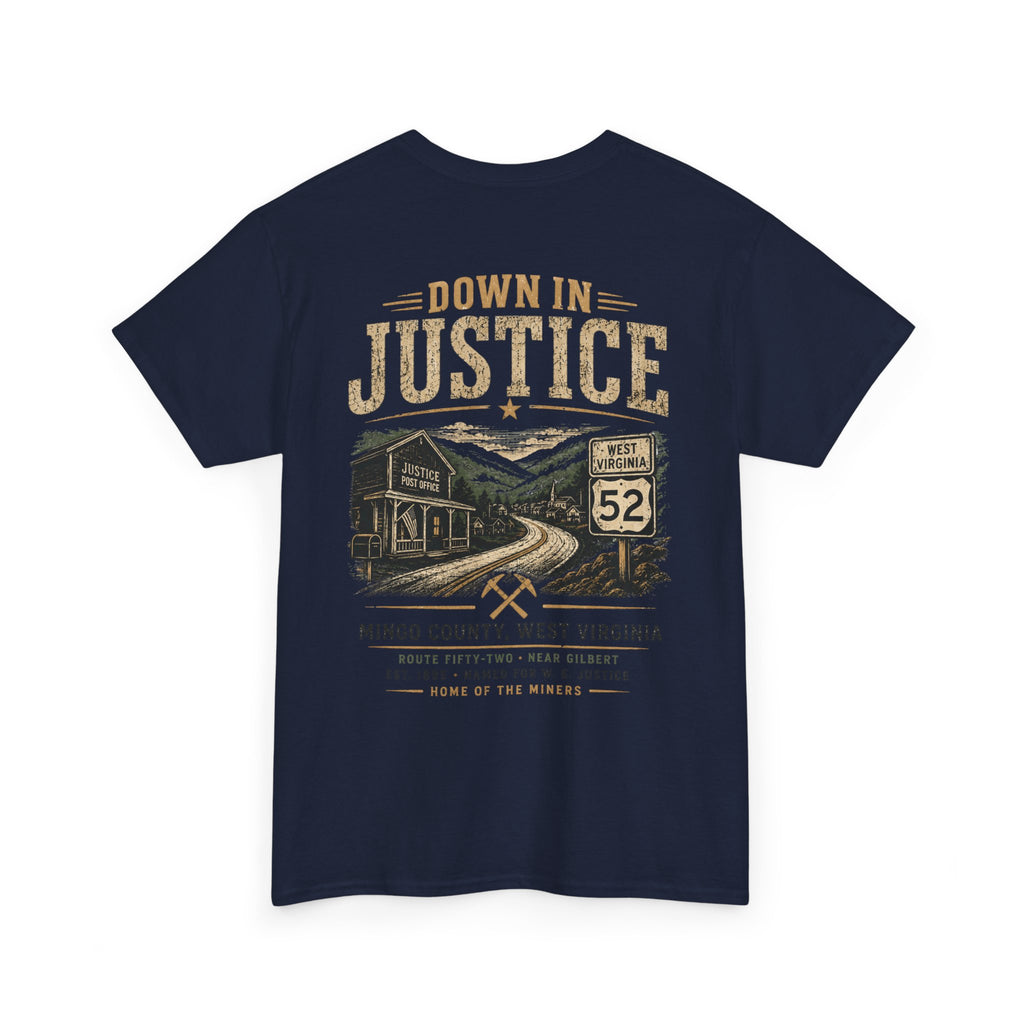 T-Shirt — "Down in Justice"