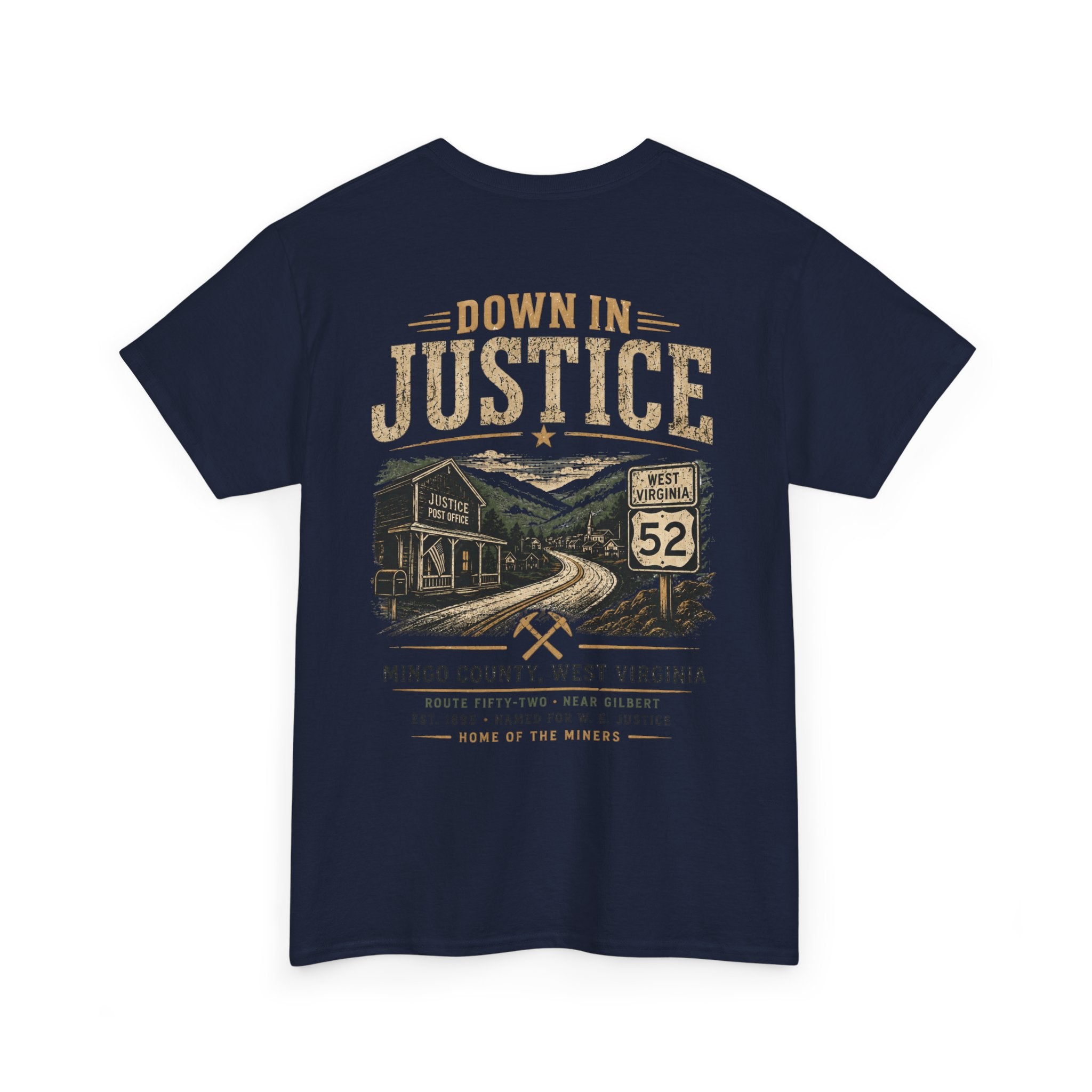 T-Shirt — "Down in Justice"