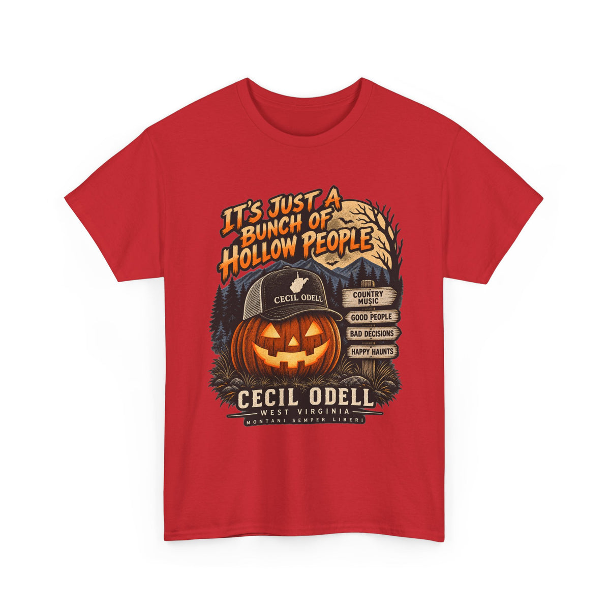 It's Just a Bunch of Hollow People Halloween Tee | Cecil Odell