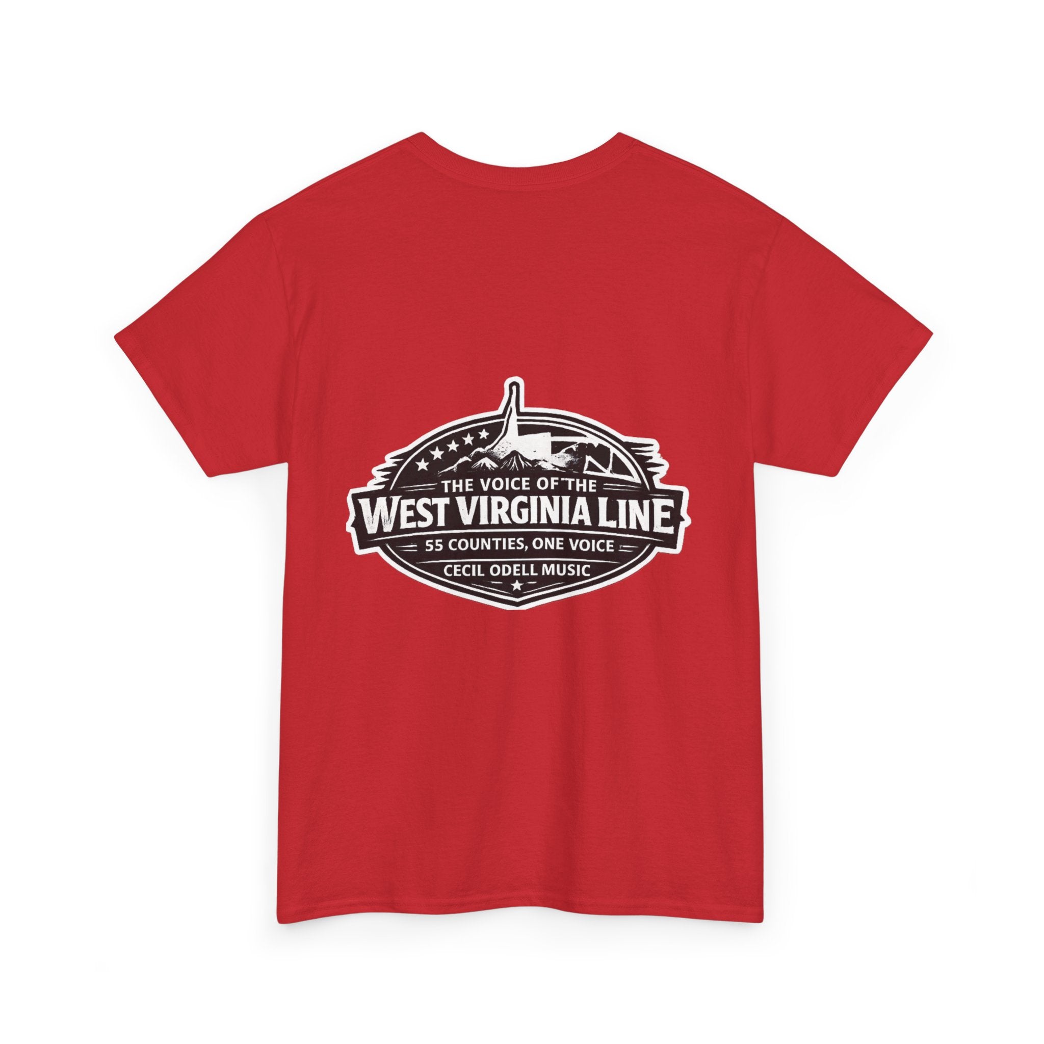 West Virginia Line Tee: 'The Voice of the West Virginia Line' Graphic T-Shirt