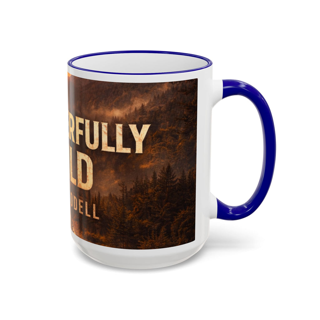 Wonderful Wild Scenic Mug: "Wonderful Wild" Cecil Odell Coffee Cup (Accent Rim & Handle)
