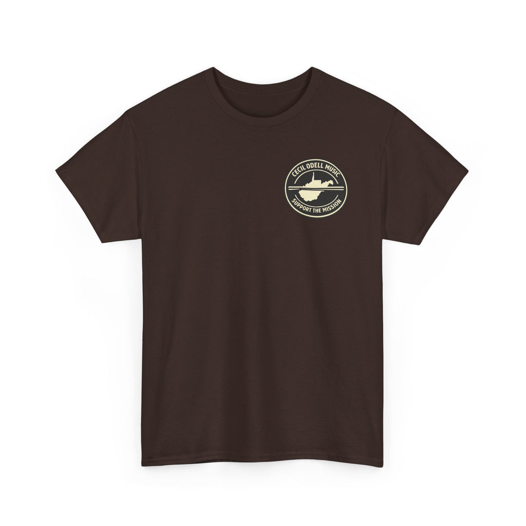 Cecil Odell Music Support the Mission T-Shirt
