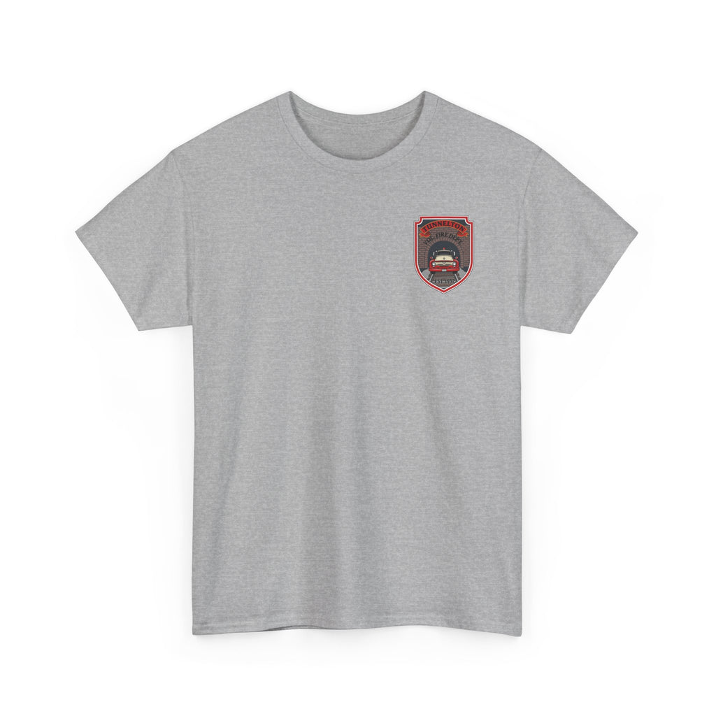 Tunnelton VFD Firetruck Tee: Volunteer Fire Department Fundraiser T-Shirt