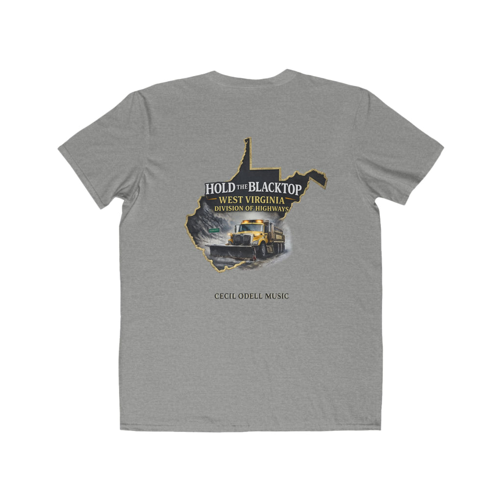 West Virginia Map T‑Shirt: "Hold the Blacktop" Vintage Truck Graphic Tee