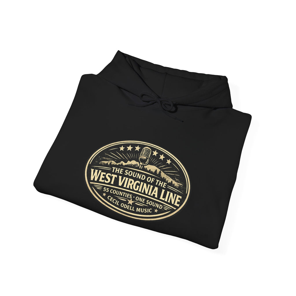 West Virginia Line Firetruck Hoodie: "The Sound of the West Virginia Line" Tribute Sweatshirt