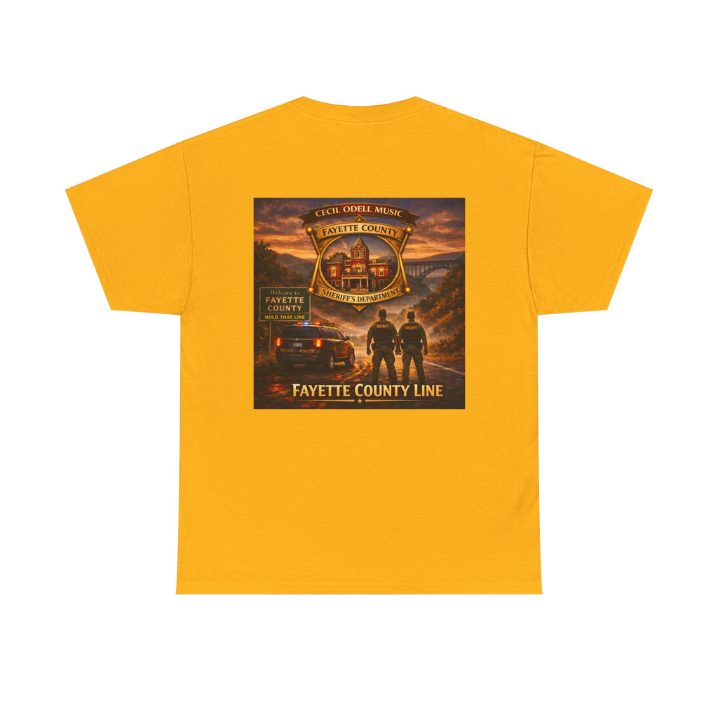 T-Shirt: Fayette County Line Album Art Tee