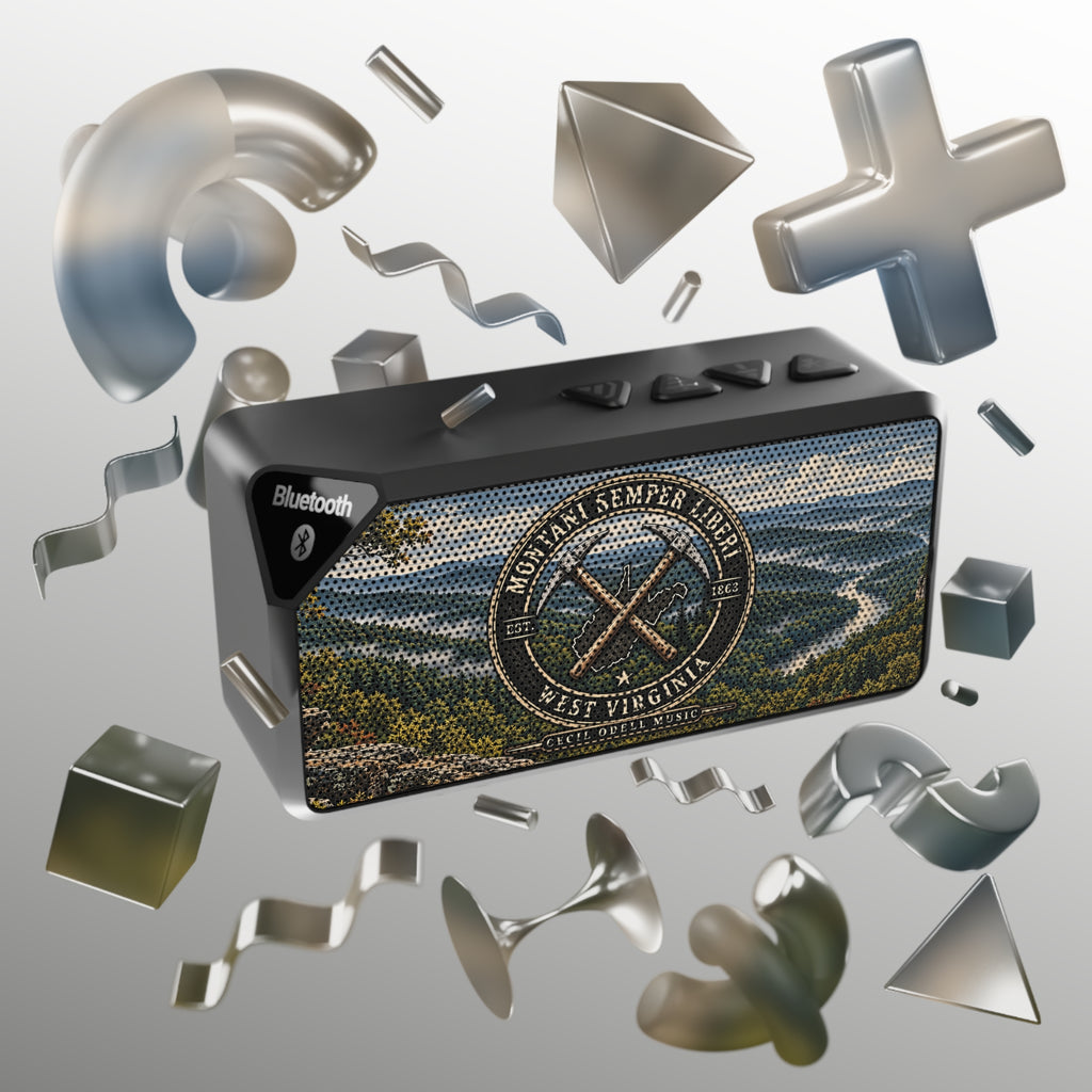 Bluetooth Speaker — Outdoor Adventure Forest Design