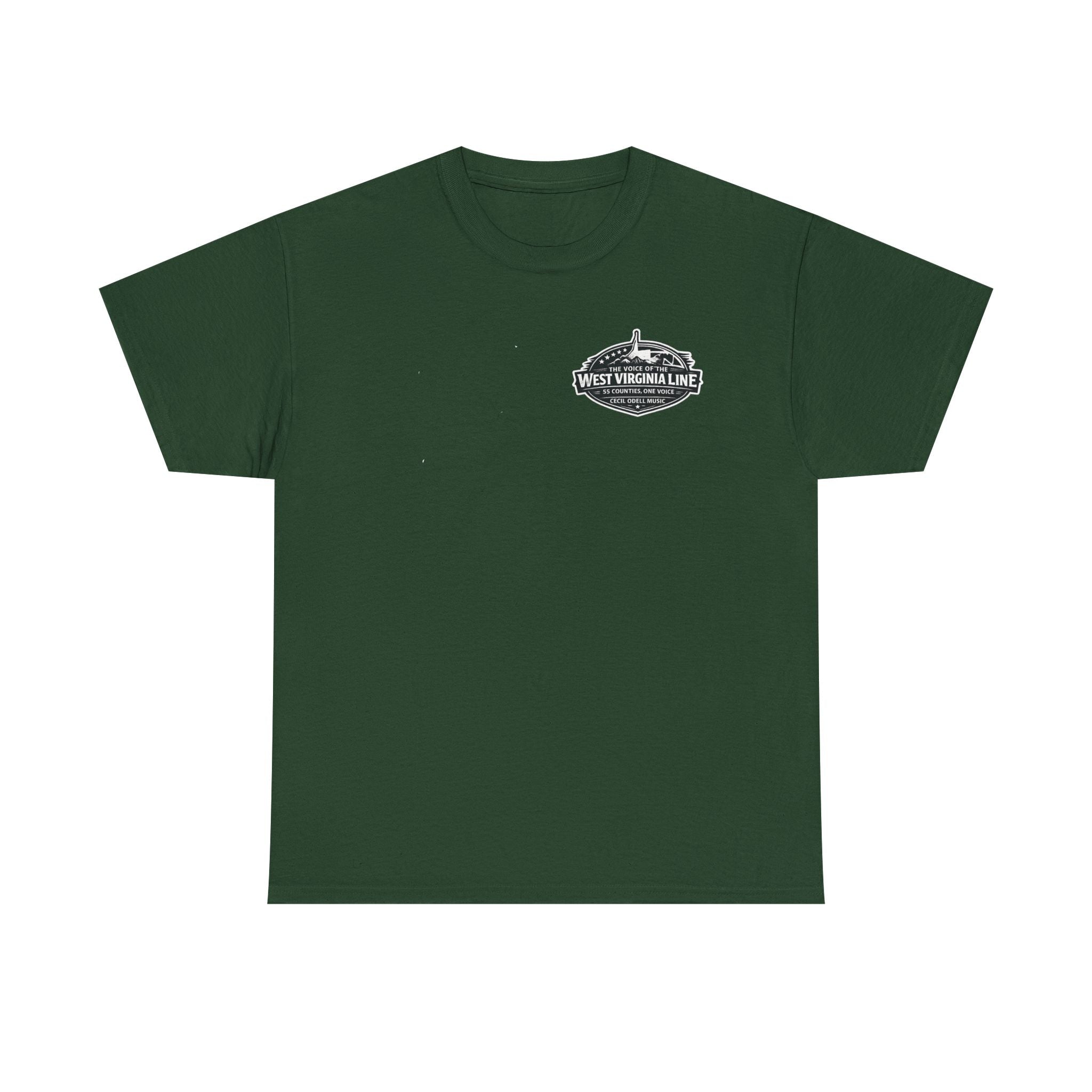 West Virginia Line Tee: 'The Voice of the West Virginia Line' Graphic T-Shirt