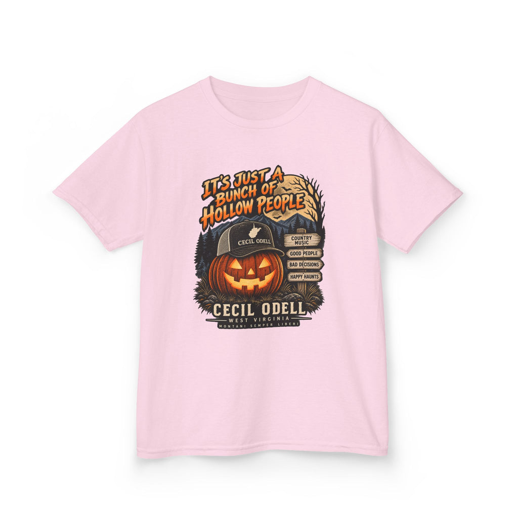 It's Just a Bunch of Hollow People Kids Halloween Tee | Cecil Odell