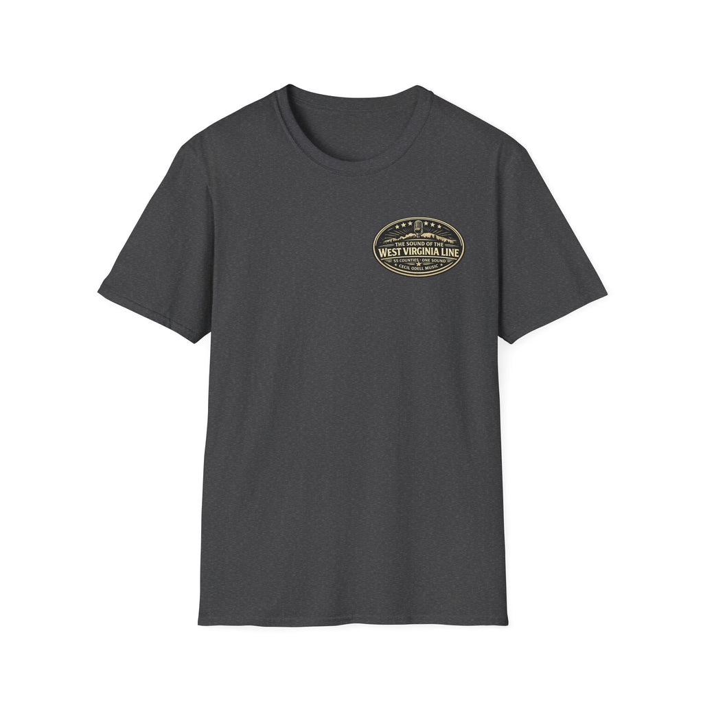 West Virginia Vintage Logo T-Shirt: Pleasants County Line Graphic Tee