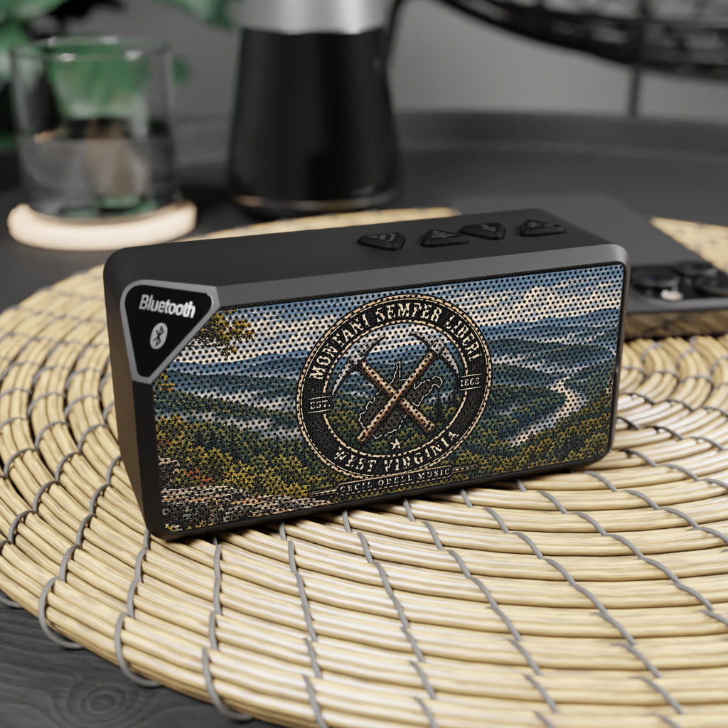 Bluetooth Speaker — Outdoor Adventure Forest Design