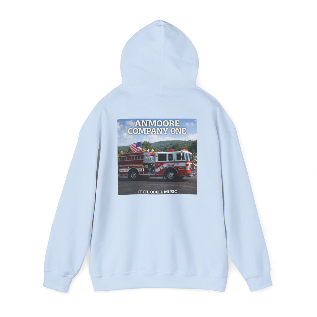 West Virginia Line Firetruck Hoodie: "The Sound of the West Virginia Line" Tribute Sweatshirt