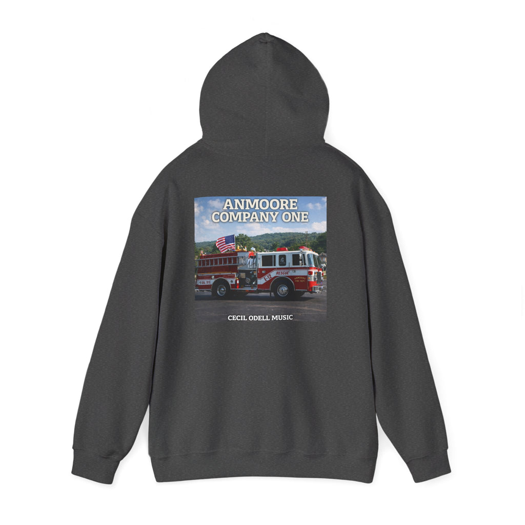 West Virginia Line Firetruck Hoodie: "The Sound of the West Virginia Line" Tribute Sweatshirt