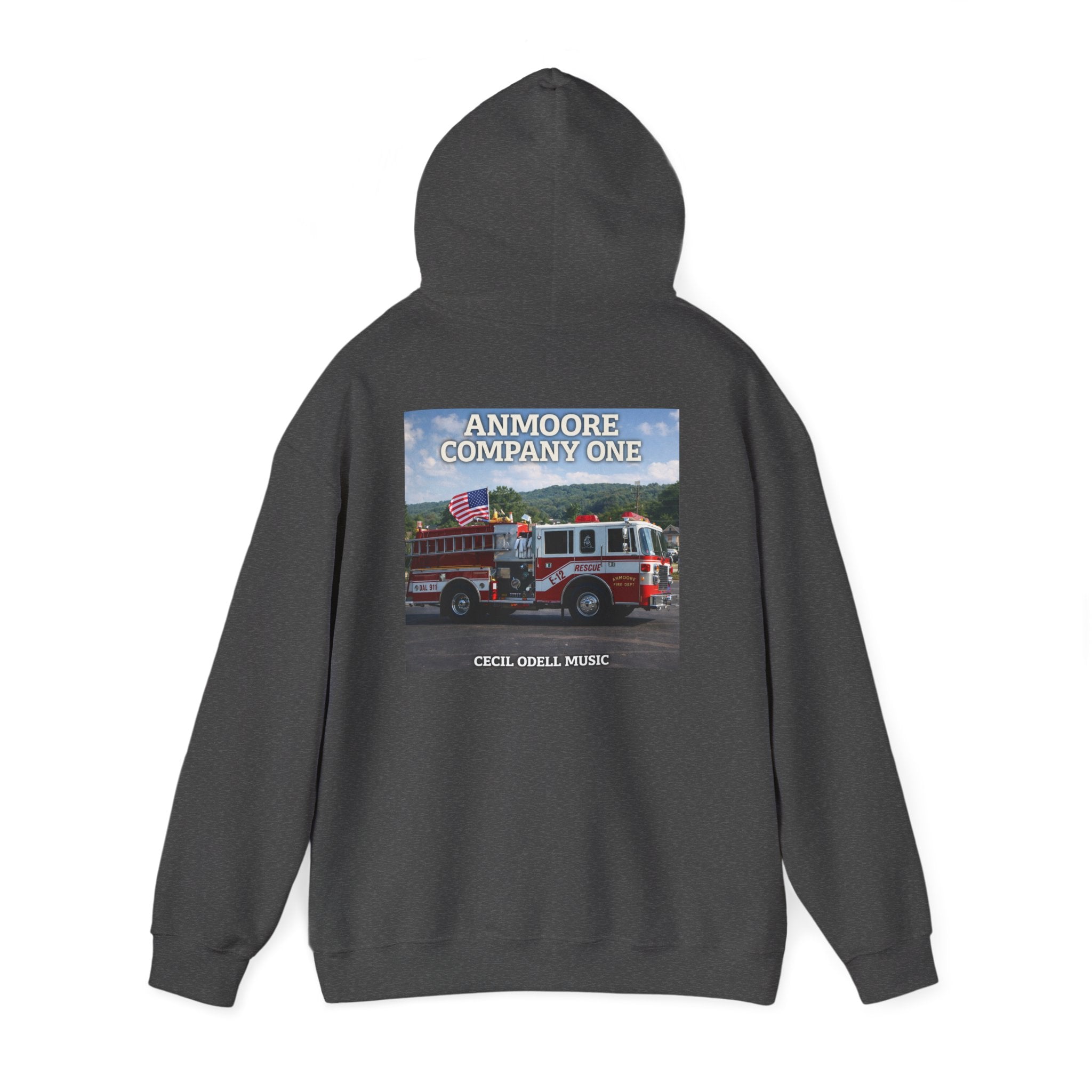 West Virginia Line Firetruck Hoodie: "The Sound of the West Virginia Line" Tribute Sweatshirt