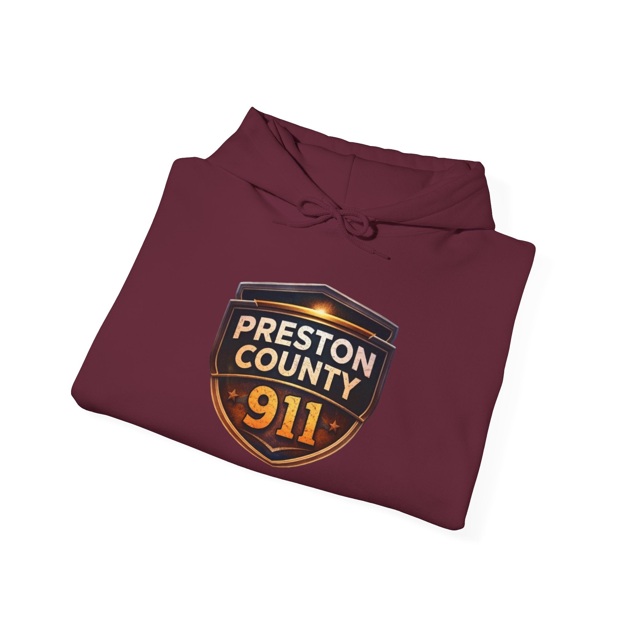 Preston County 911 First Responder Hoodie: Virginia Emergency Services Tribute