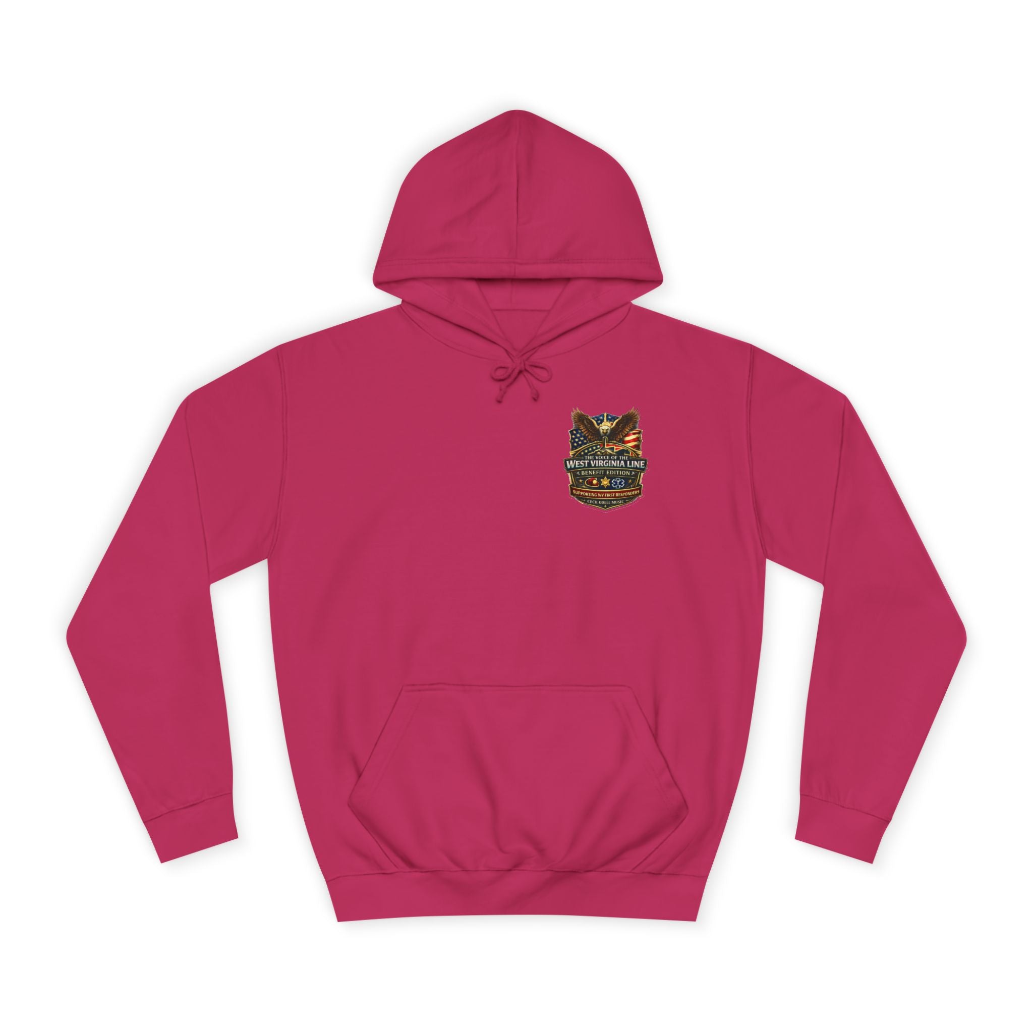 West Virginia Line Badge Hoodie: State & First Responder Tribute