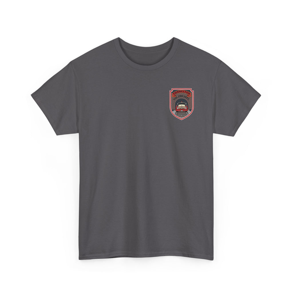 Tunnelton VFD Firetruck Tee: Volunteer Fire Department Fundraiser T-Shirt