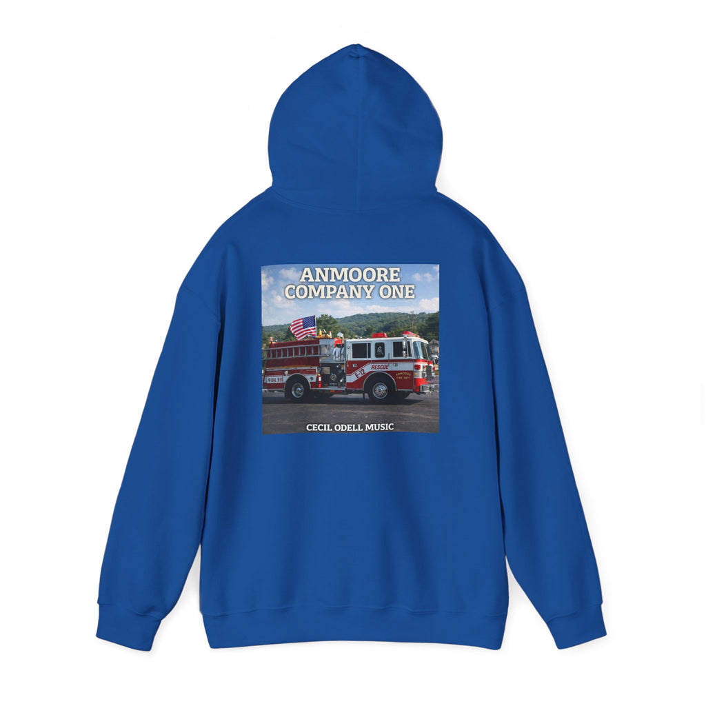 West Virginia Line Firetruck Hoodie: "The Sound of the West Virginia Line" Tribute Sweatshirt