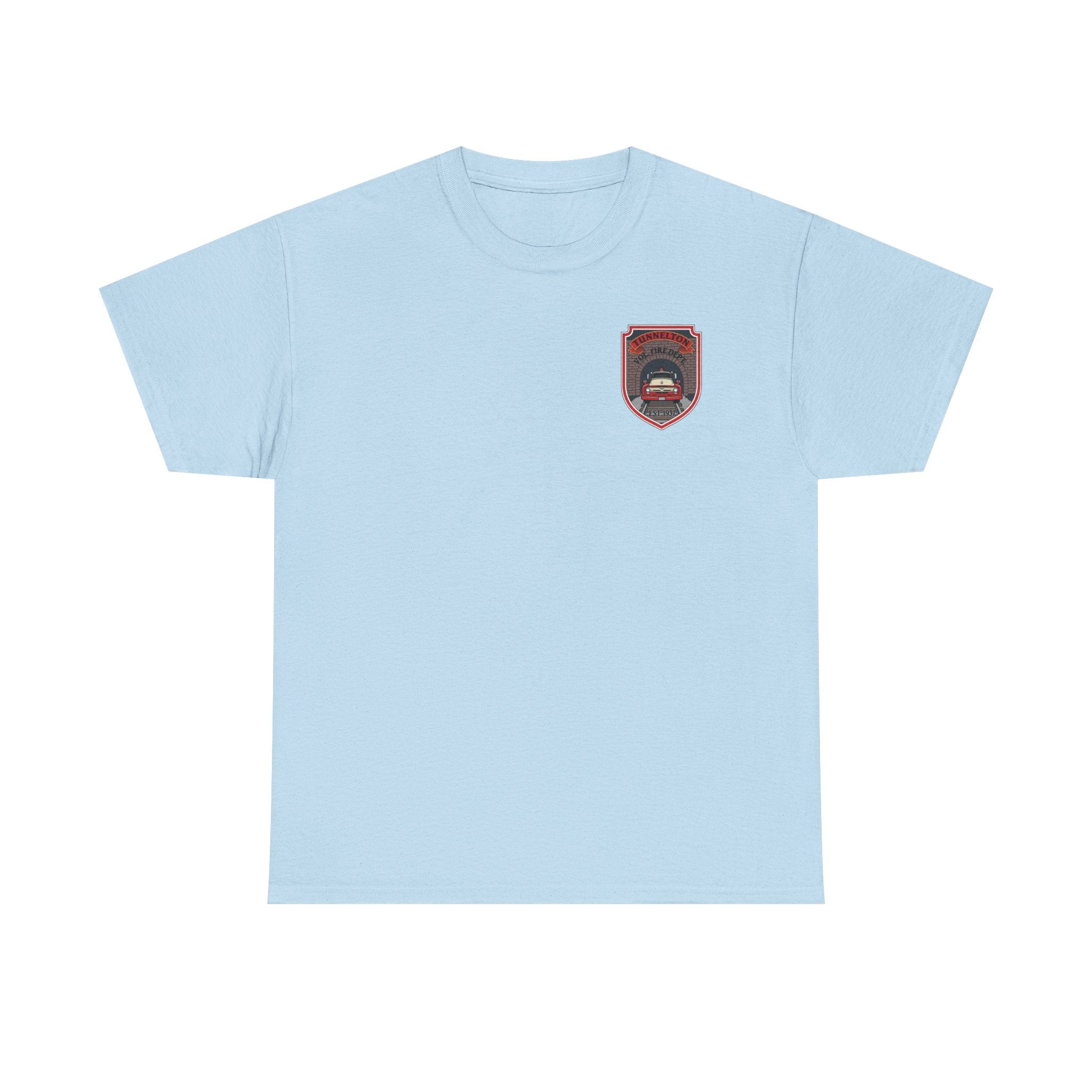 Tunnelton VFD Firetruck Tee: Volunteer Fire Department Fundraiser T-Shirt