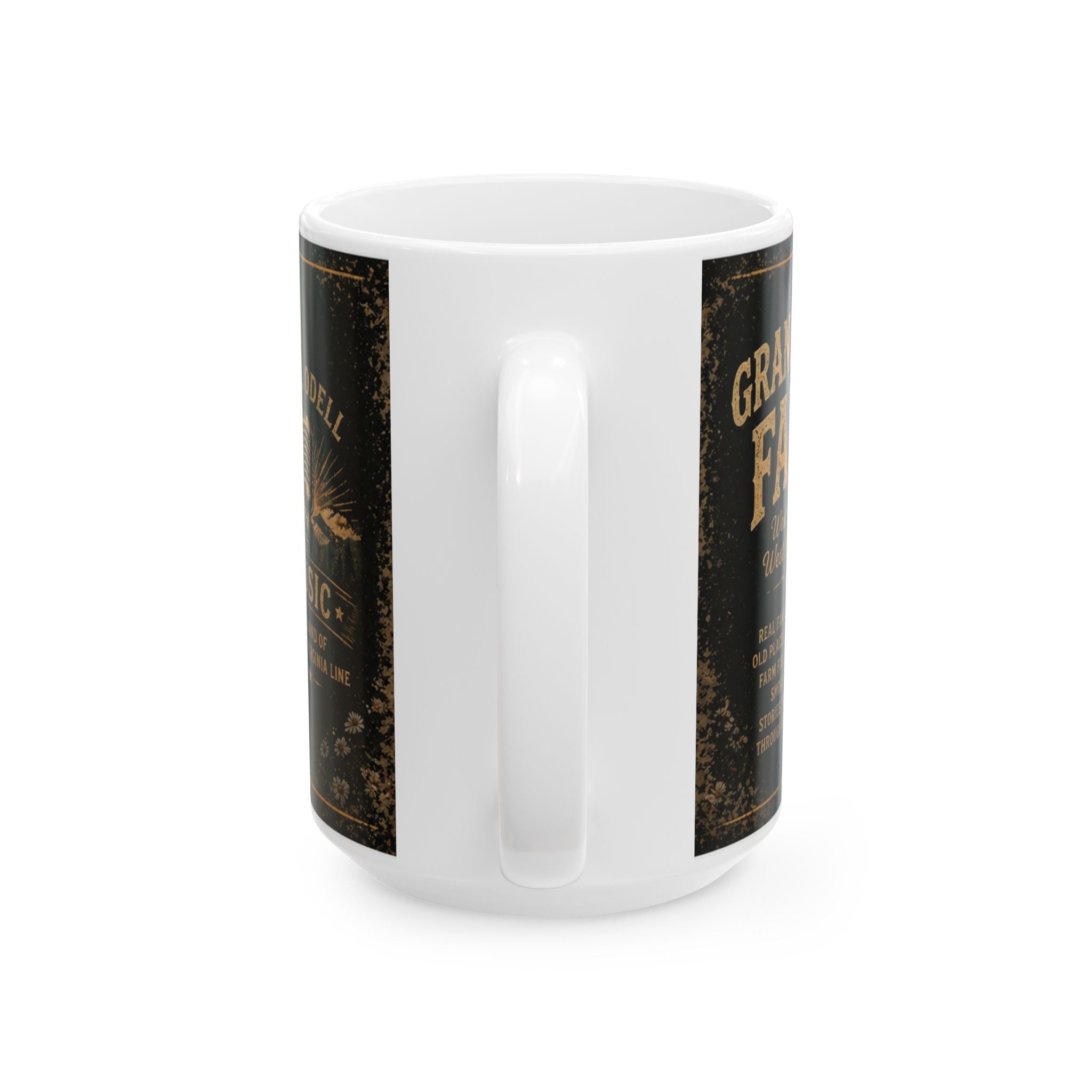 Grandma's Farm Mug - West Union West Virginia Rustic Country Coffee Cup